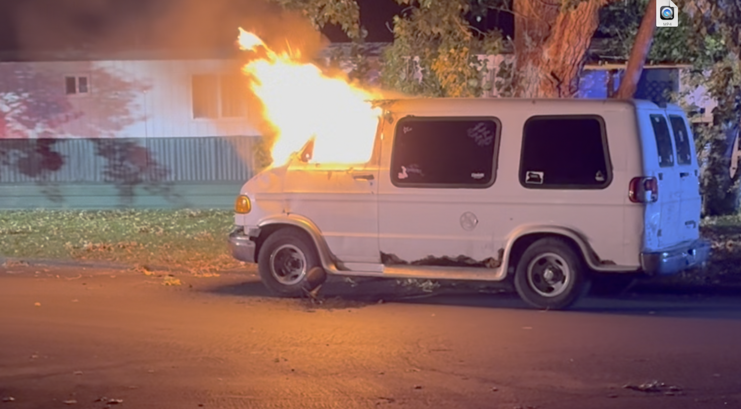 Van Fire