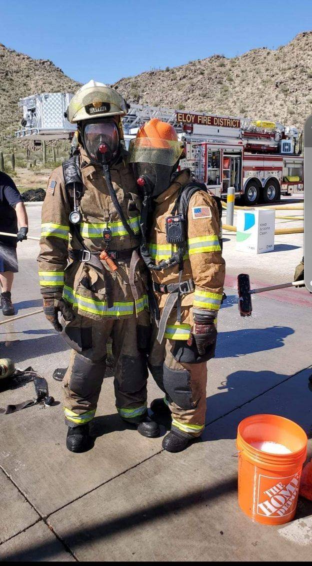 Eloy firefighters