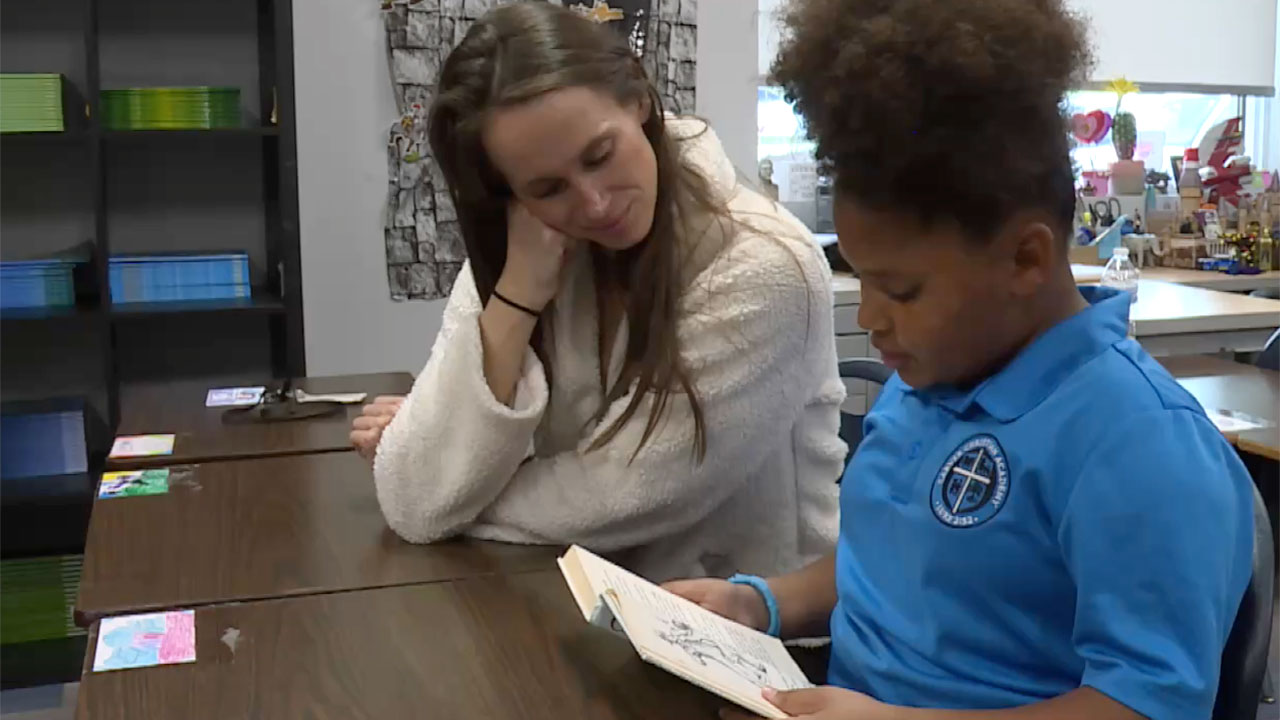 Carver Christian Academy in West Palm Beach is helping at-risk students achieve a 77% reading proficiency rate.