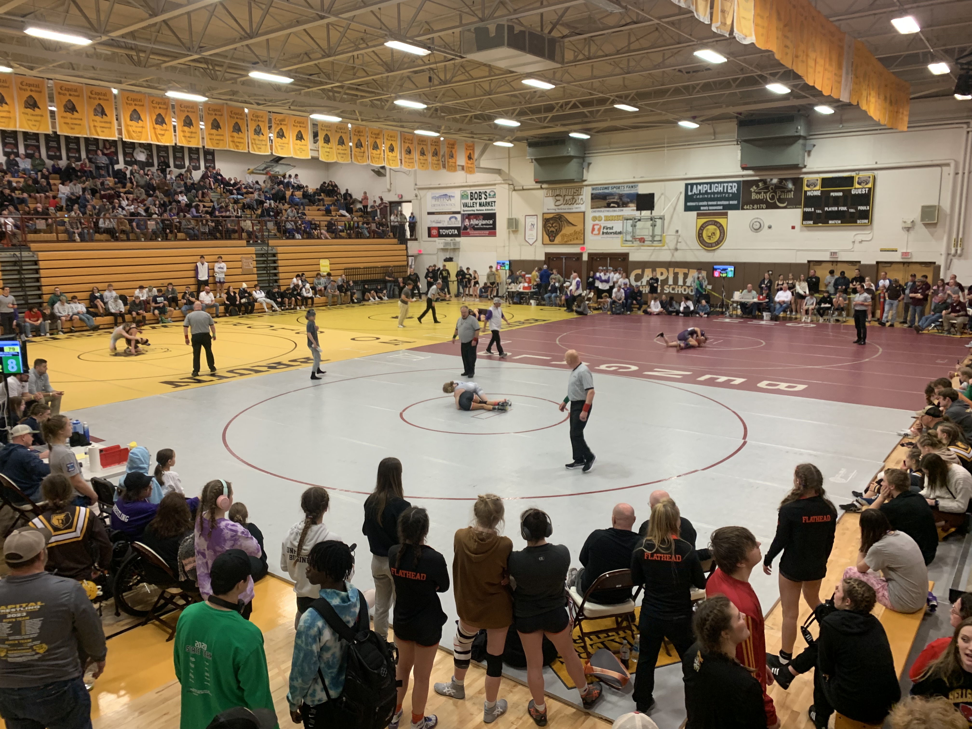 More wrestling
