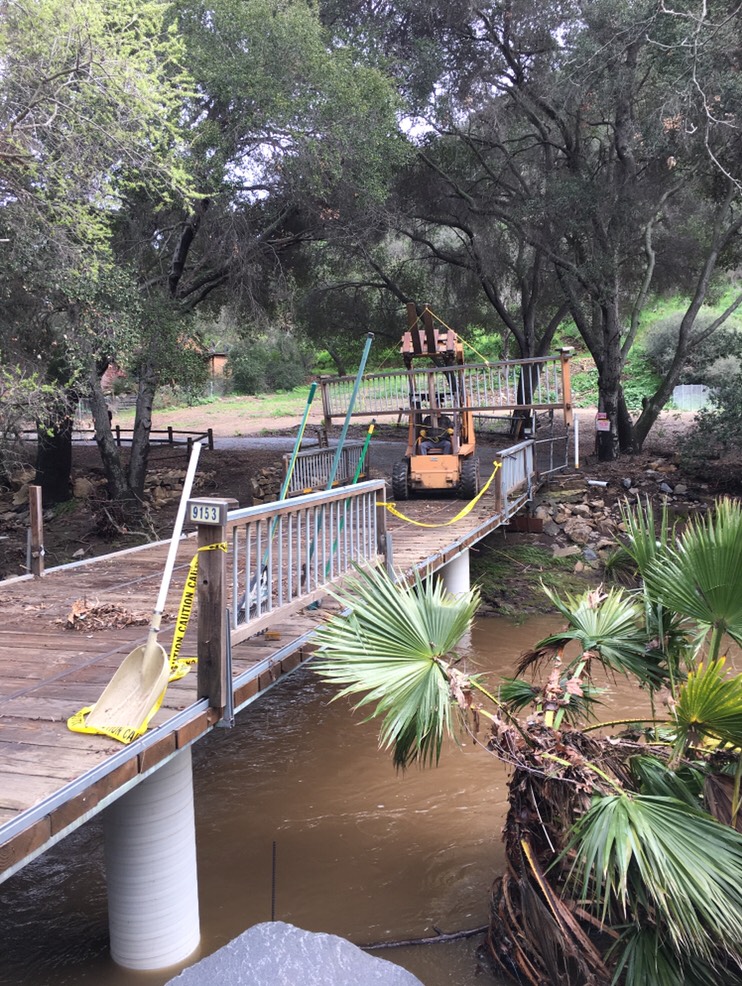 Cleaning up storm damage