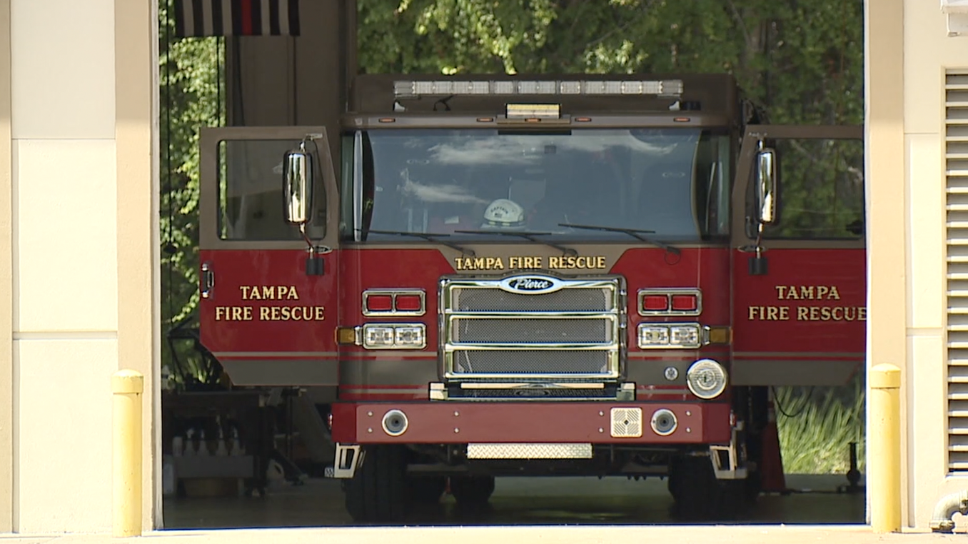 Tampa Fire Rescue Truck