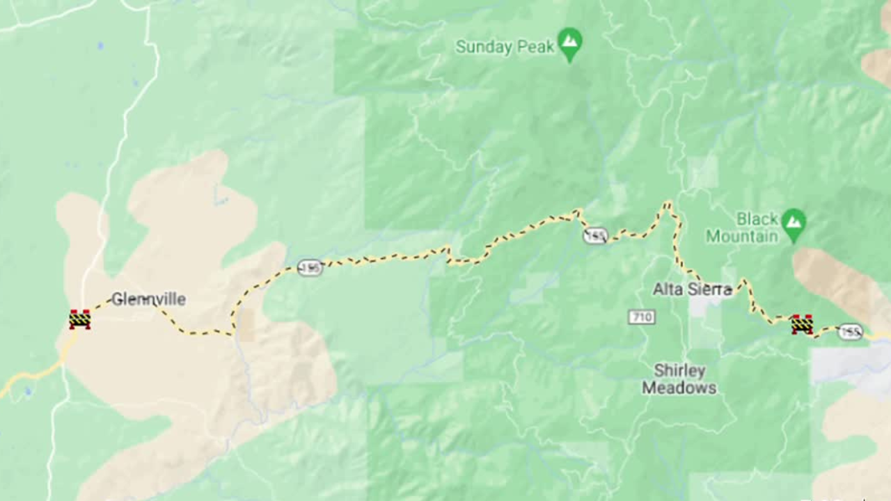 Highway 155 Road Closure