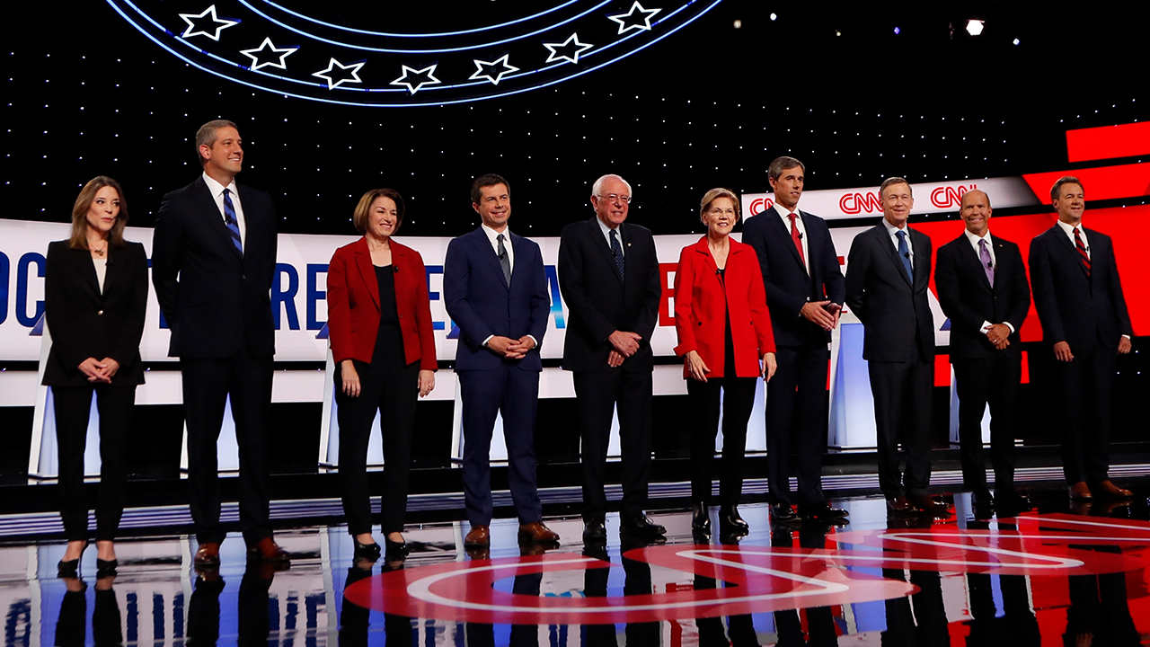 Democratic Debate field night one