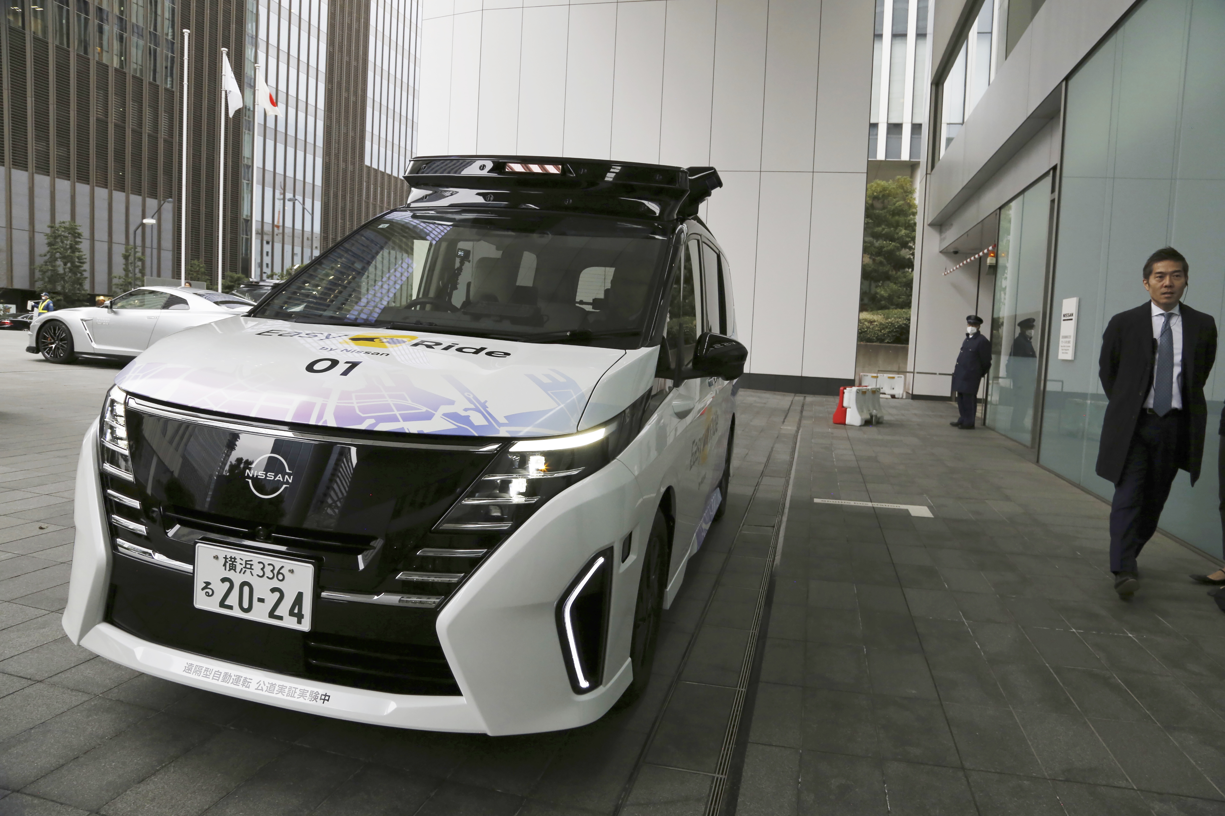 Japan Nissan Driverless Vehicle 