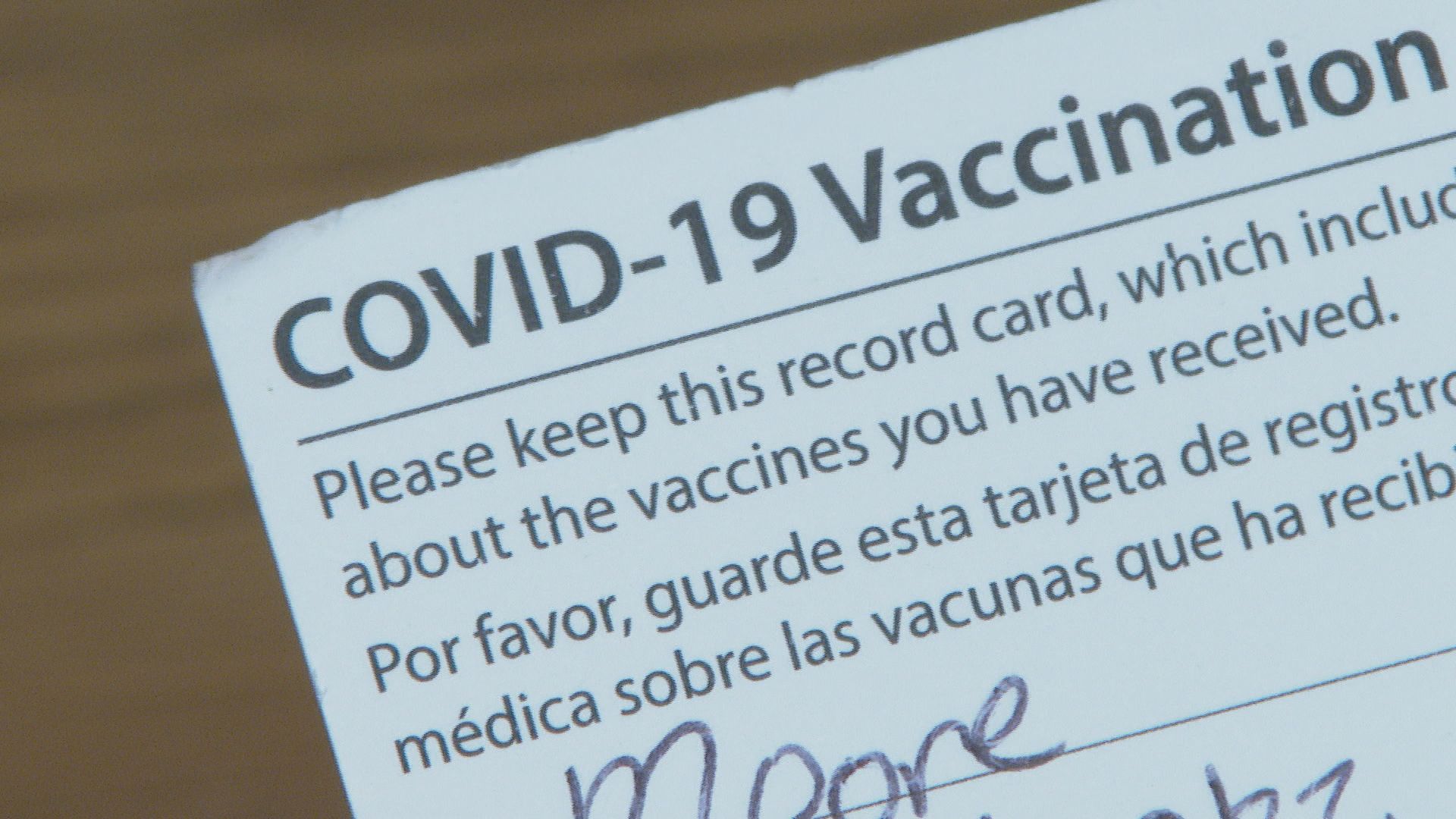 Local immunocompromised woman waits on further guidance regarding third vaccine 