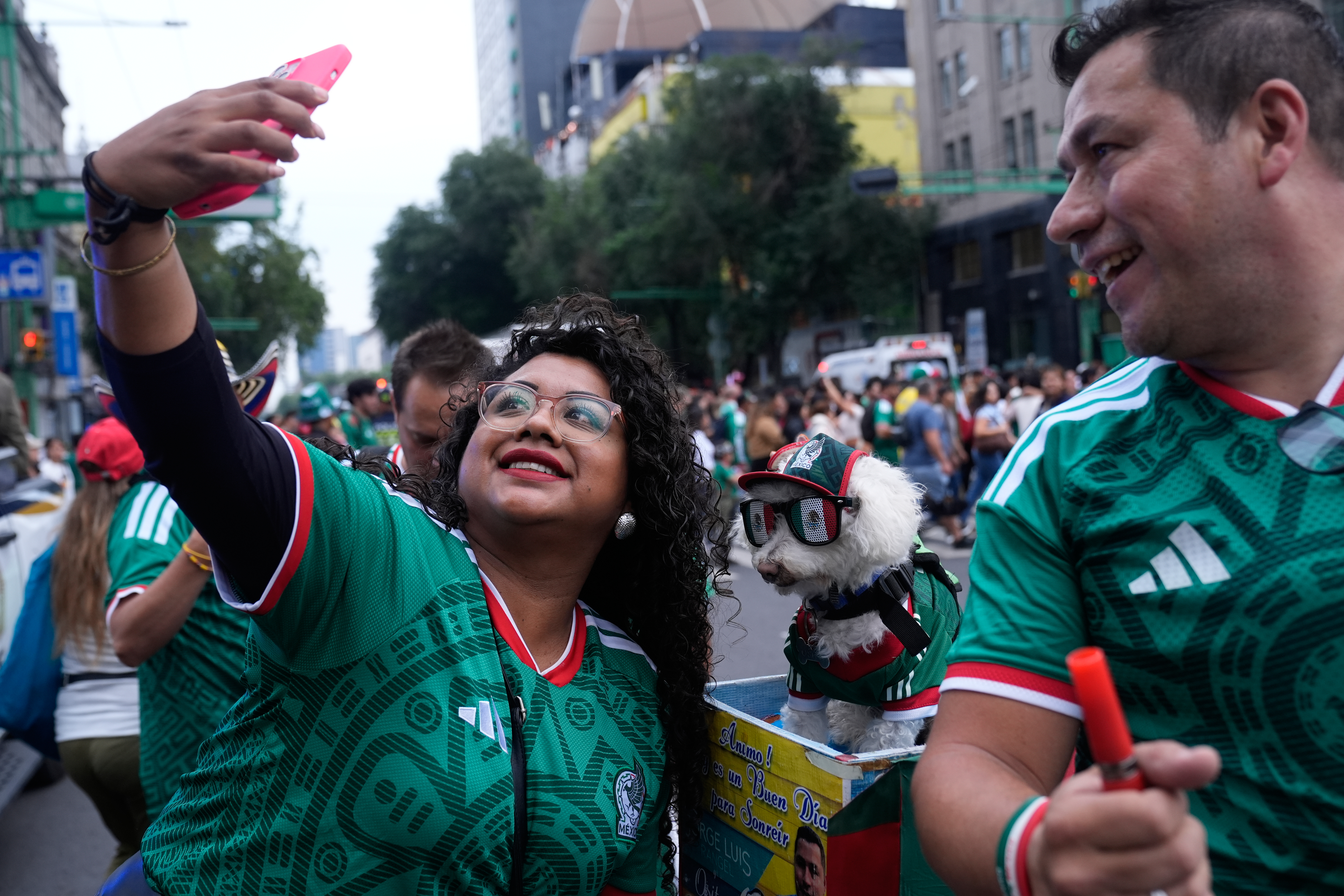 APTOPIX Mexico WCup Soccer Reaction