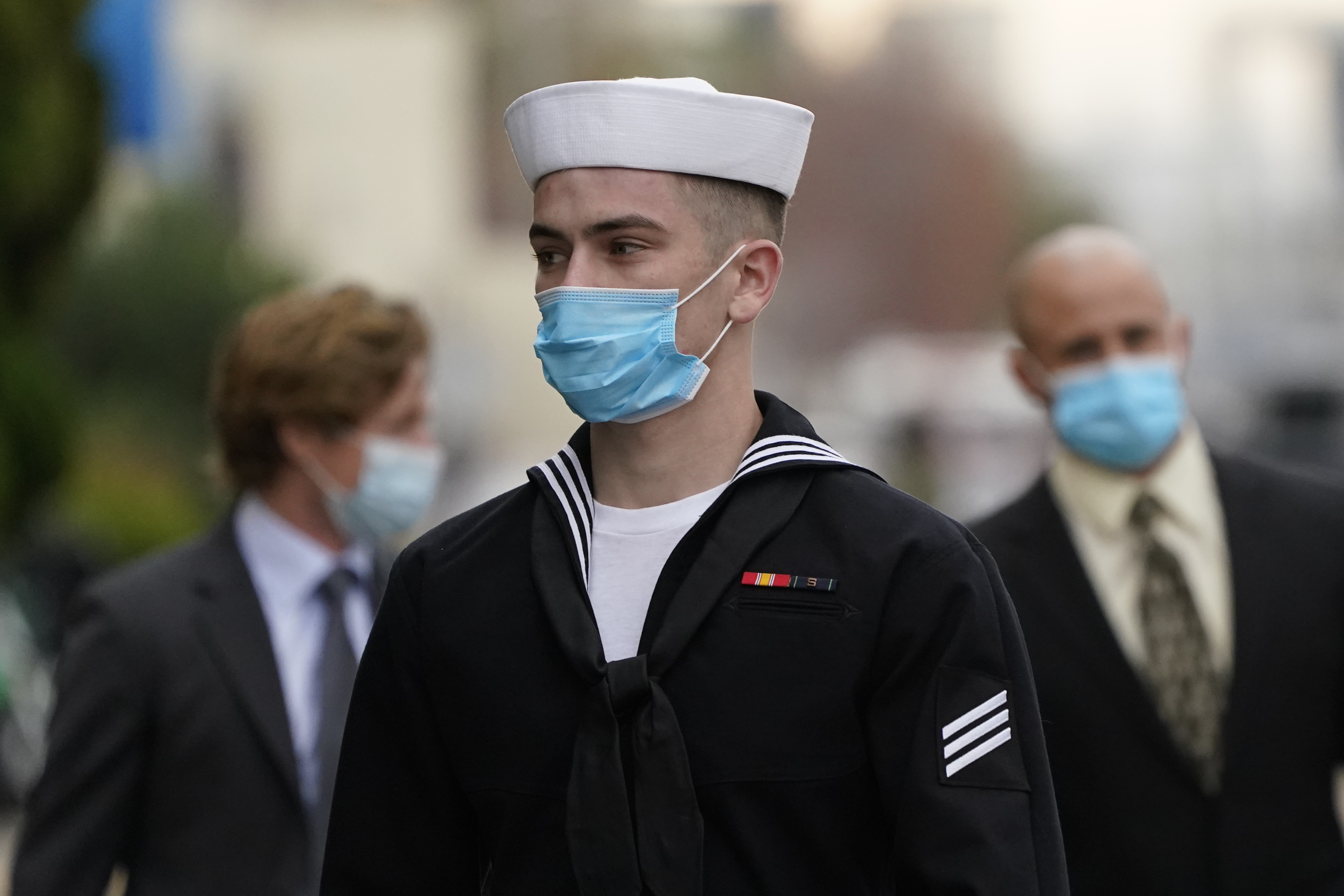 CORRECTION Navy Ship Fire