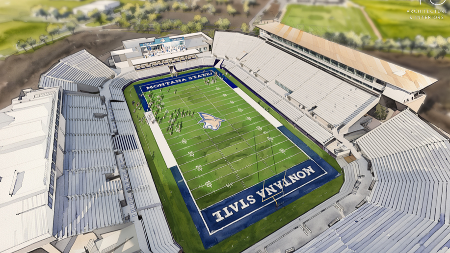 Bobcat Stadium rendering