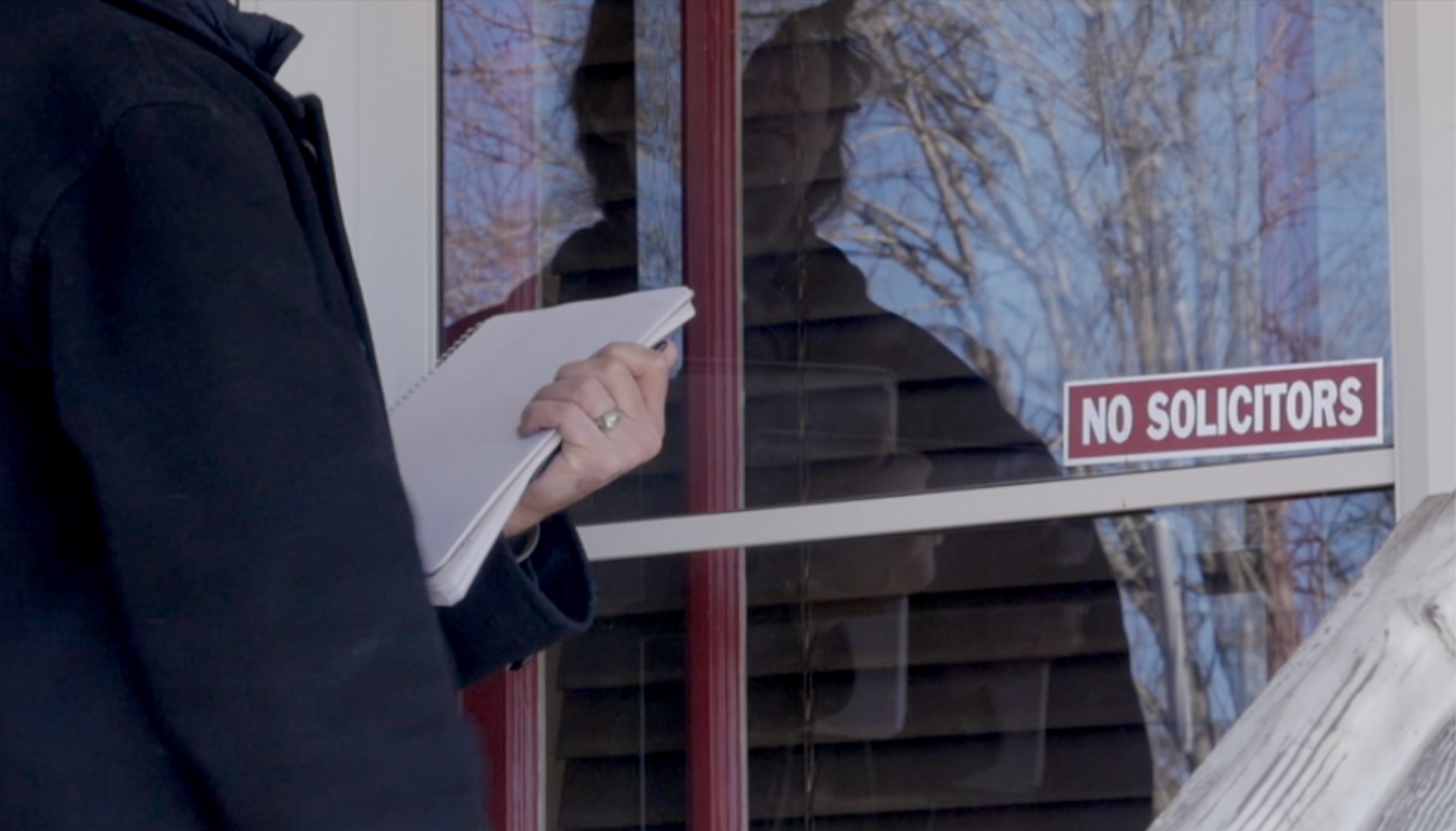 Homeowners concerned about unexpected suspicious visitors at their front door
