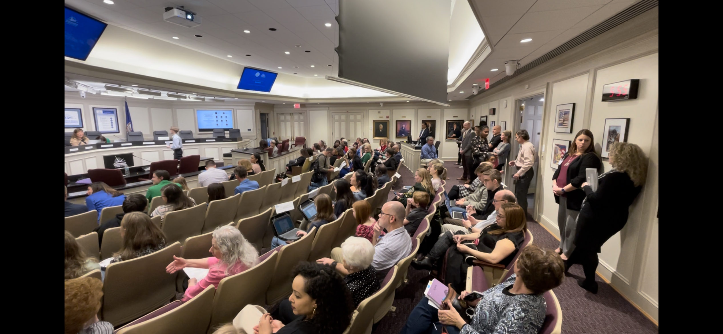 Virginia Beach school board meeting