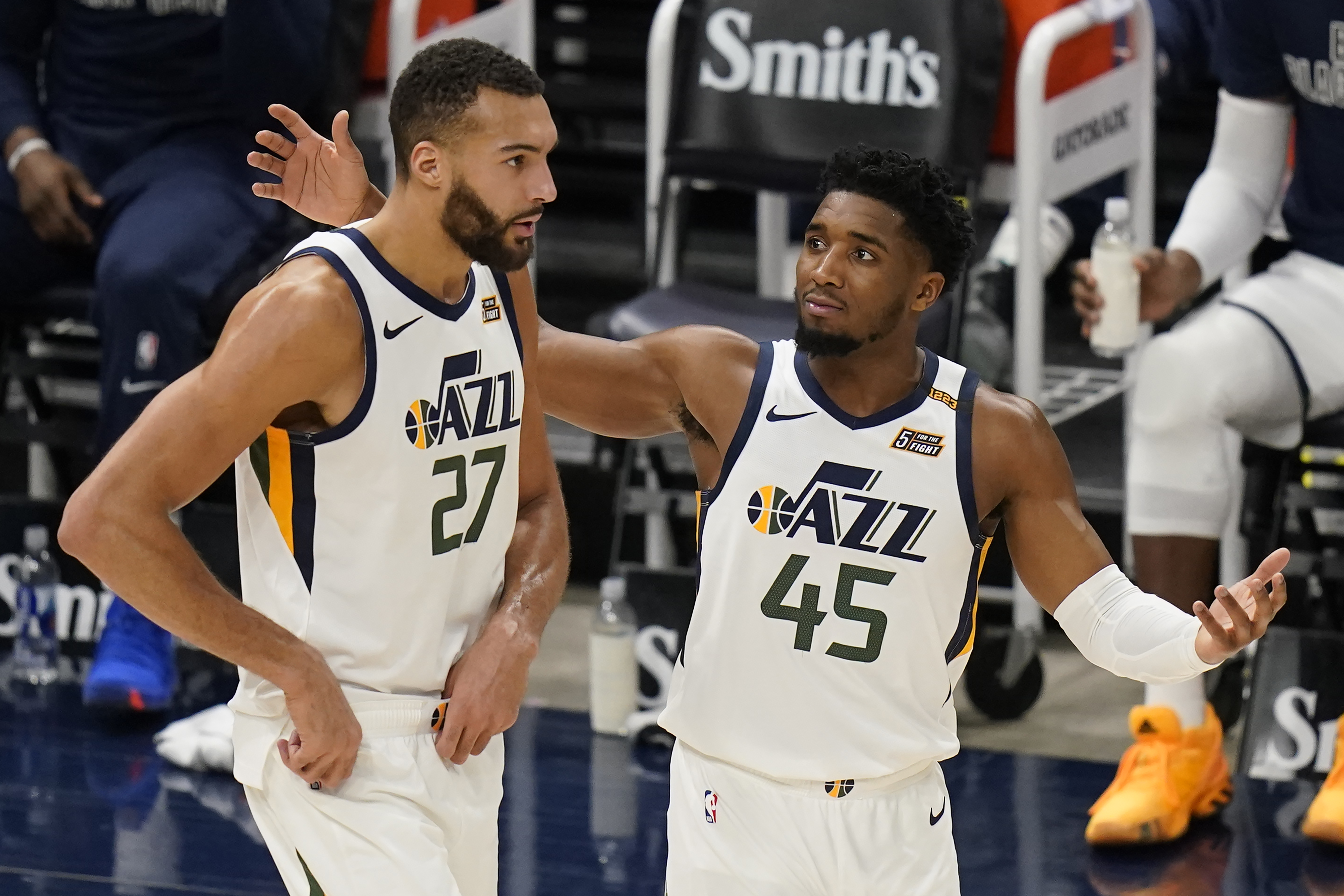 Donovan Mitchell, Rudy Gobert