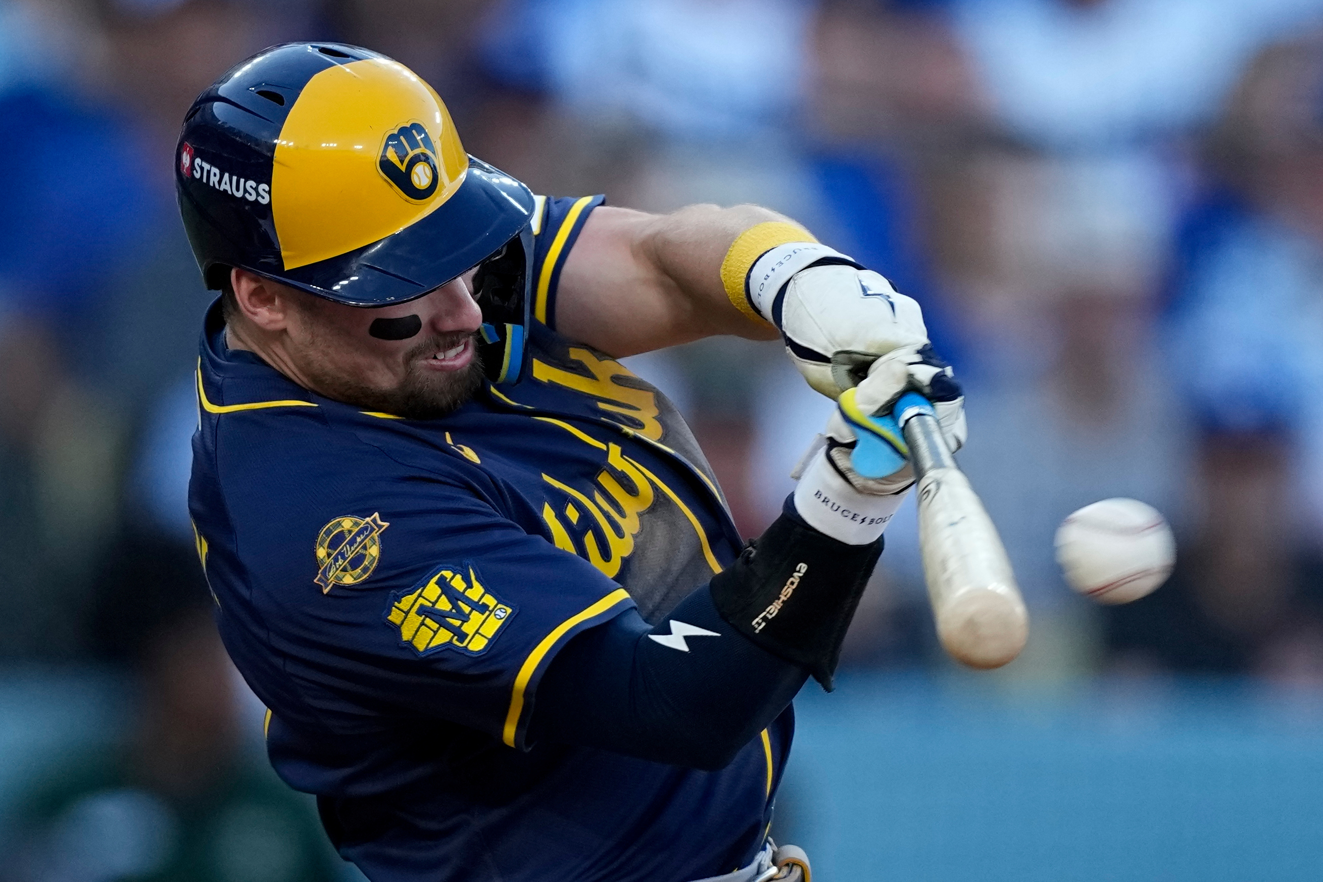 NLCS Brewers Dodgers Baseball