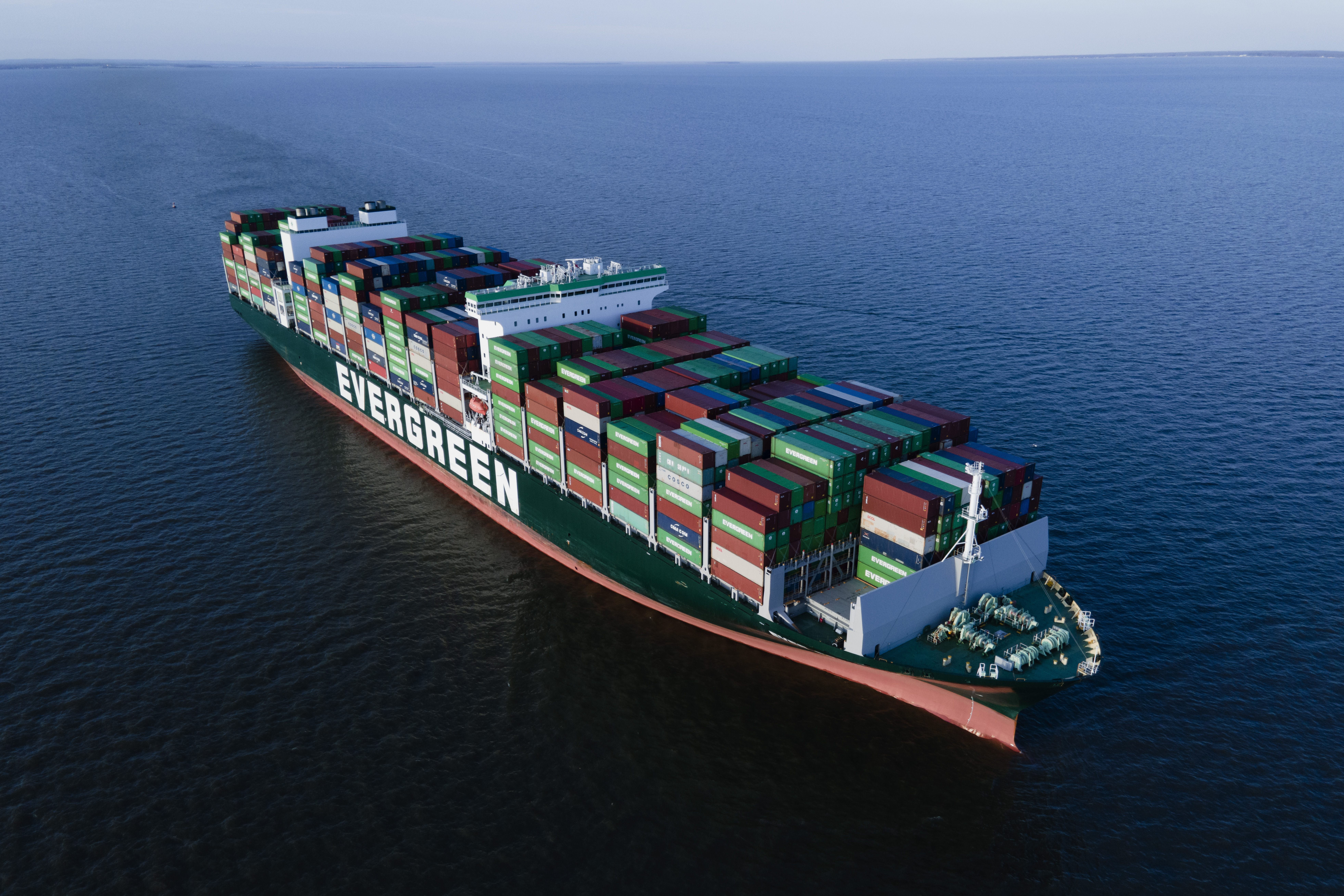 Cargo Ship Aground