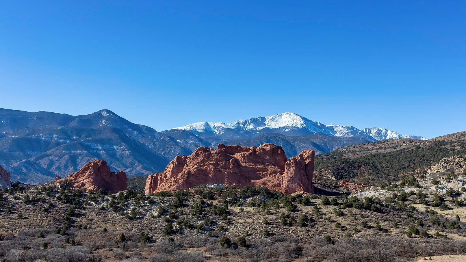 Larry Marr Colorado Springs Garden of the Gods and Pikes Peak
