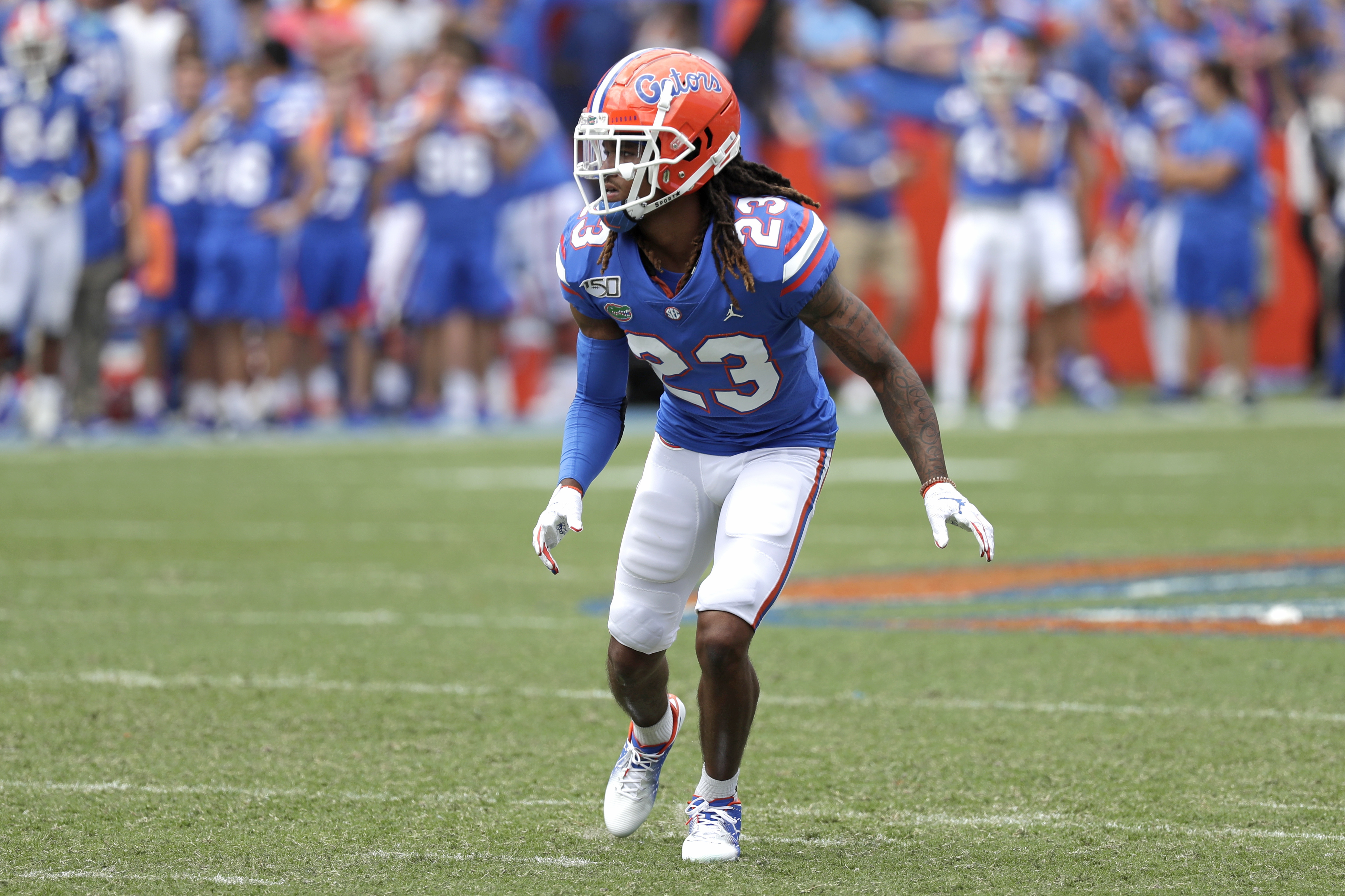 Florida Gators cornerback Jaydon Hill in 2019