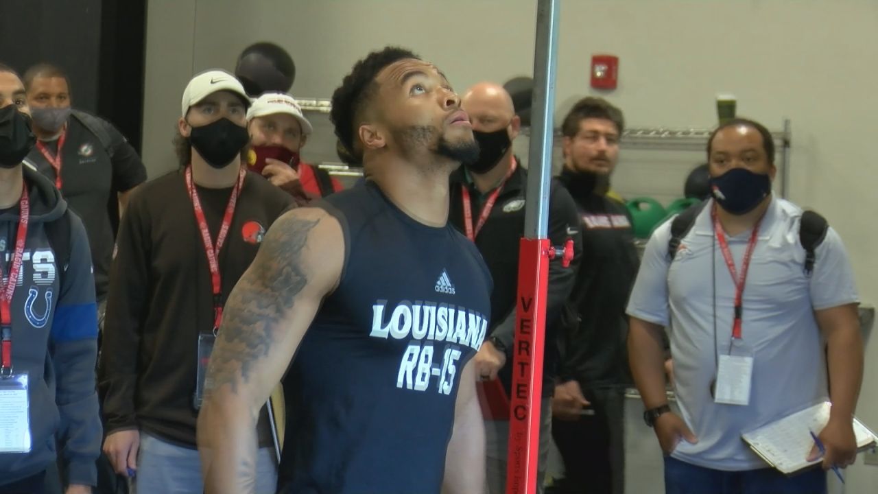 Elijah Mitchell Pro Day 2021