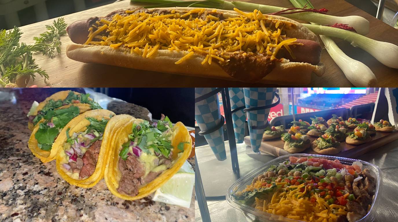 Sneak peek of the food menu items at the Super Bowl in Arizona 