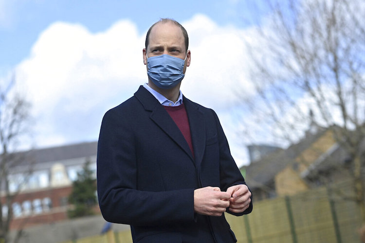 Virus Outbreak Britain Royals