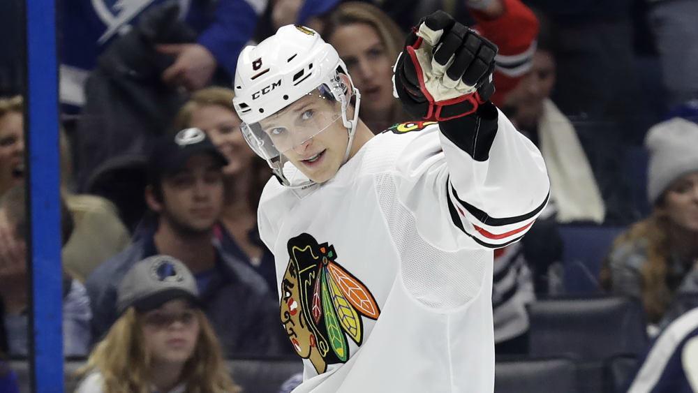 Dominik Kubalik Chicago Blackhawks