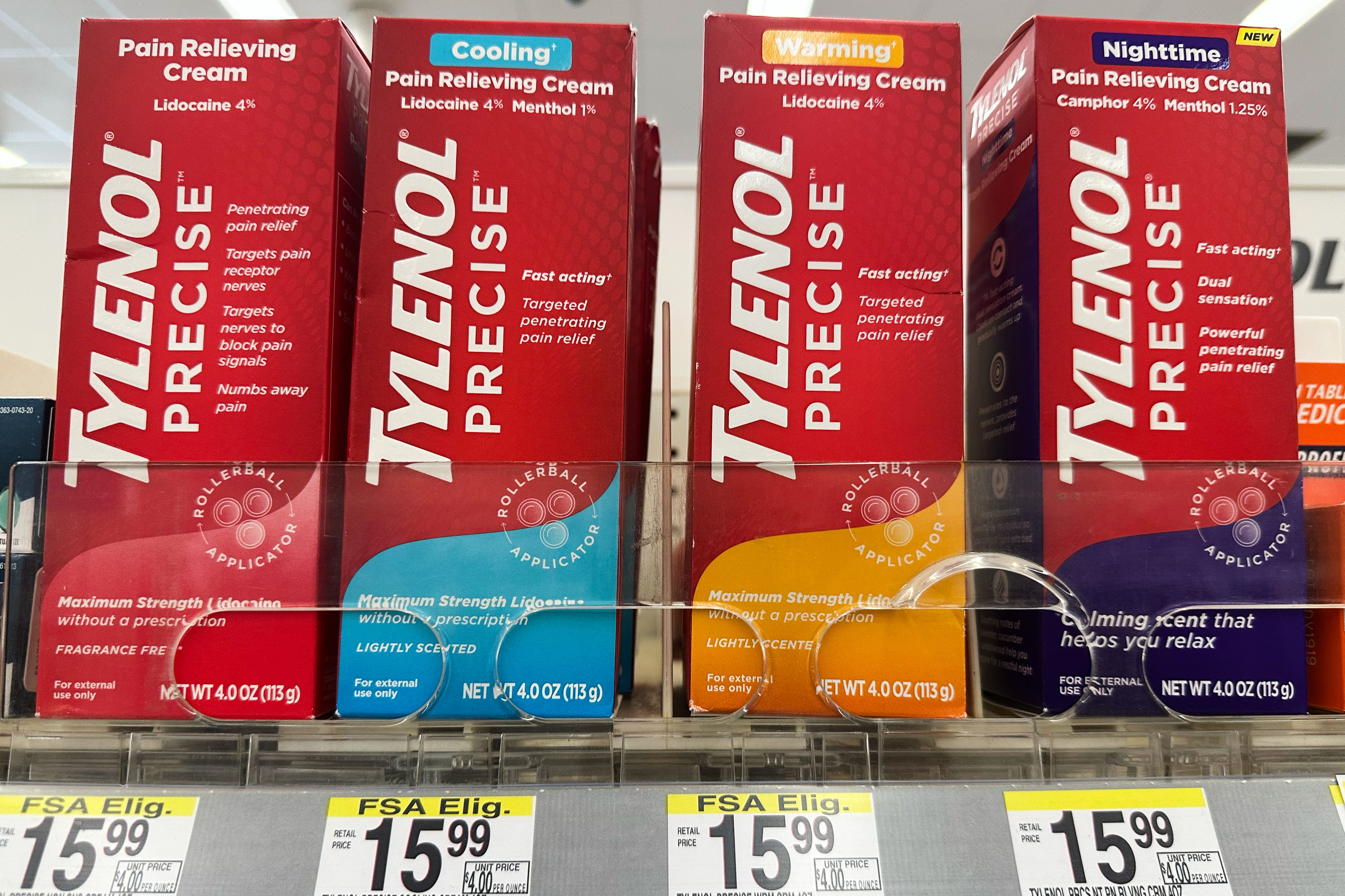 Tylenol drugs are on display a drugstore chain in Buffalo Grove, Ill., Tuesday, Sept. 23, 2025. 