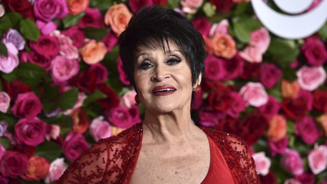 Chita Rivera arrives at the 72nd annual Tony Awards at Radio City Music Hall on Sunday, June 10, 2018.