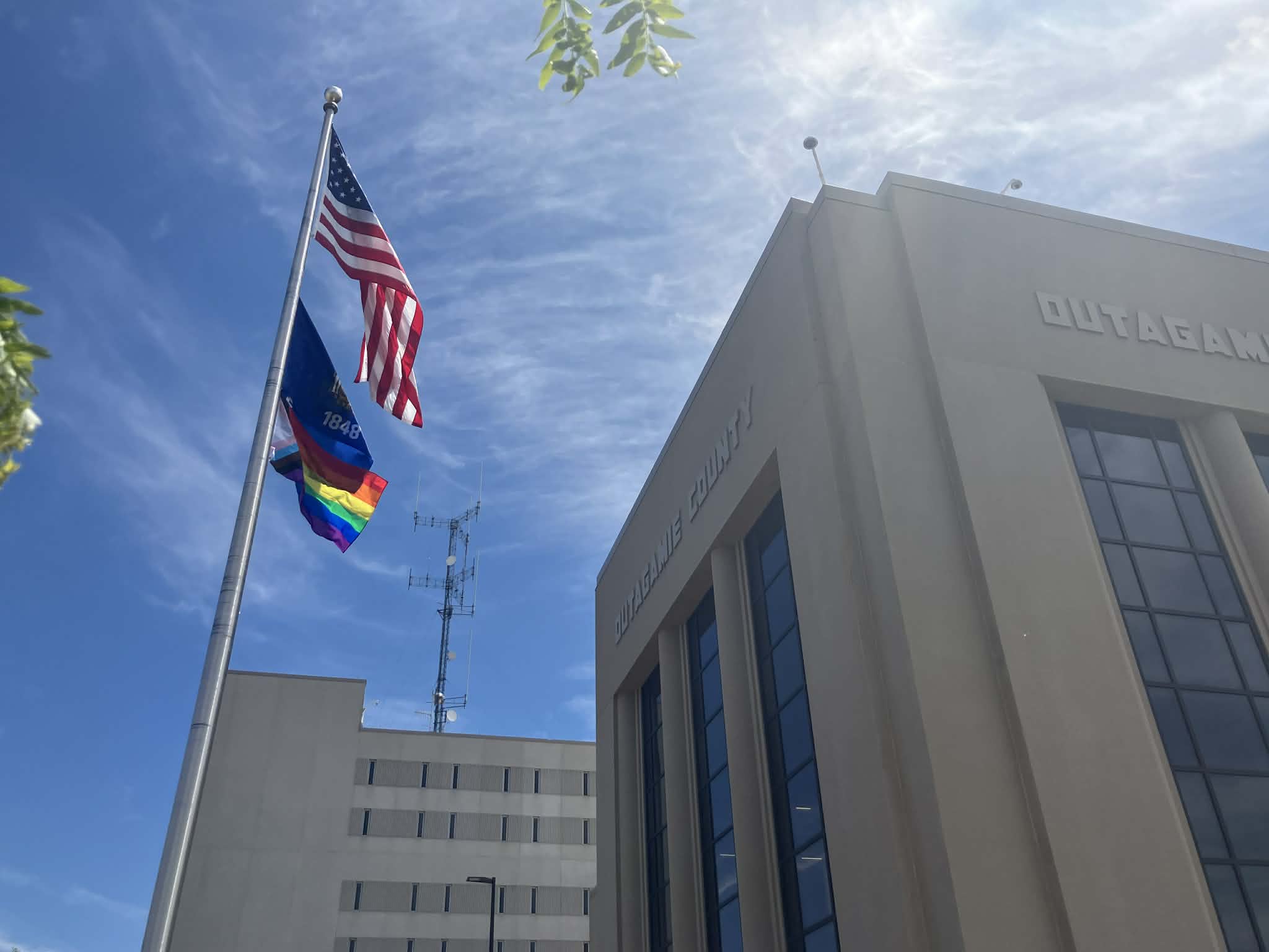 pride flag outagamie