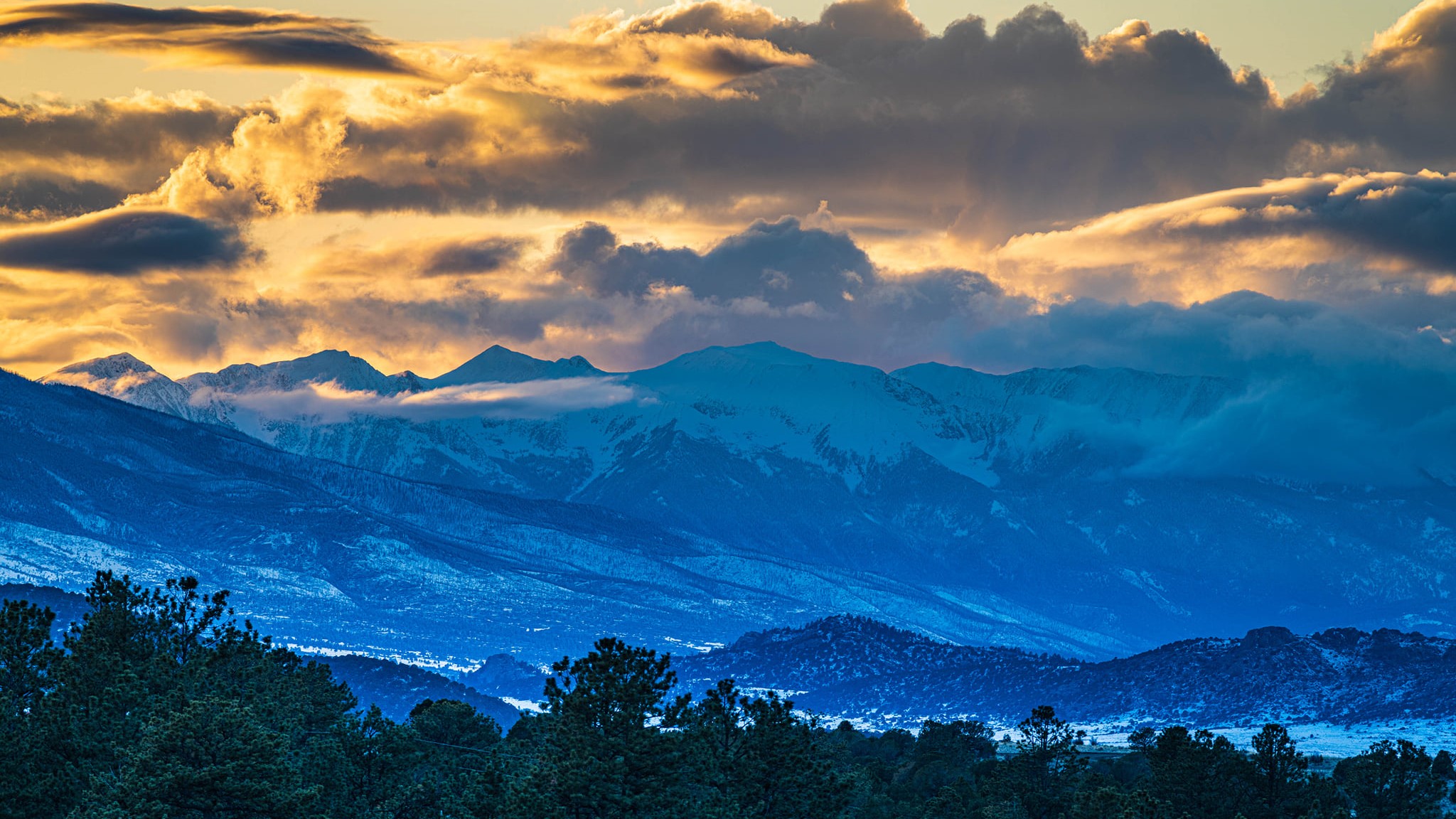 Steve Shugart Westcliffe sunset 3.22.2021