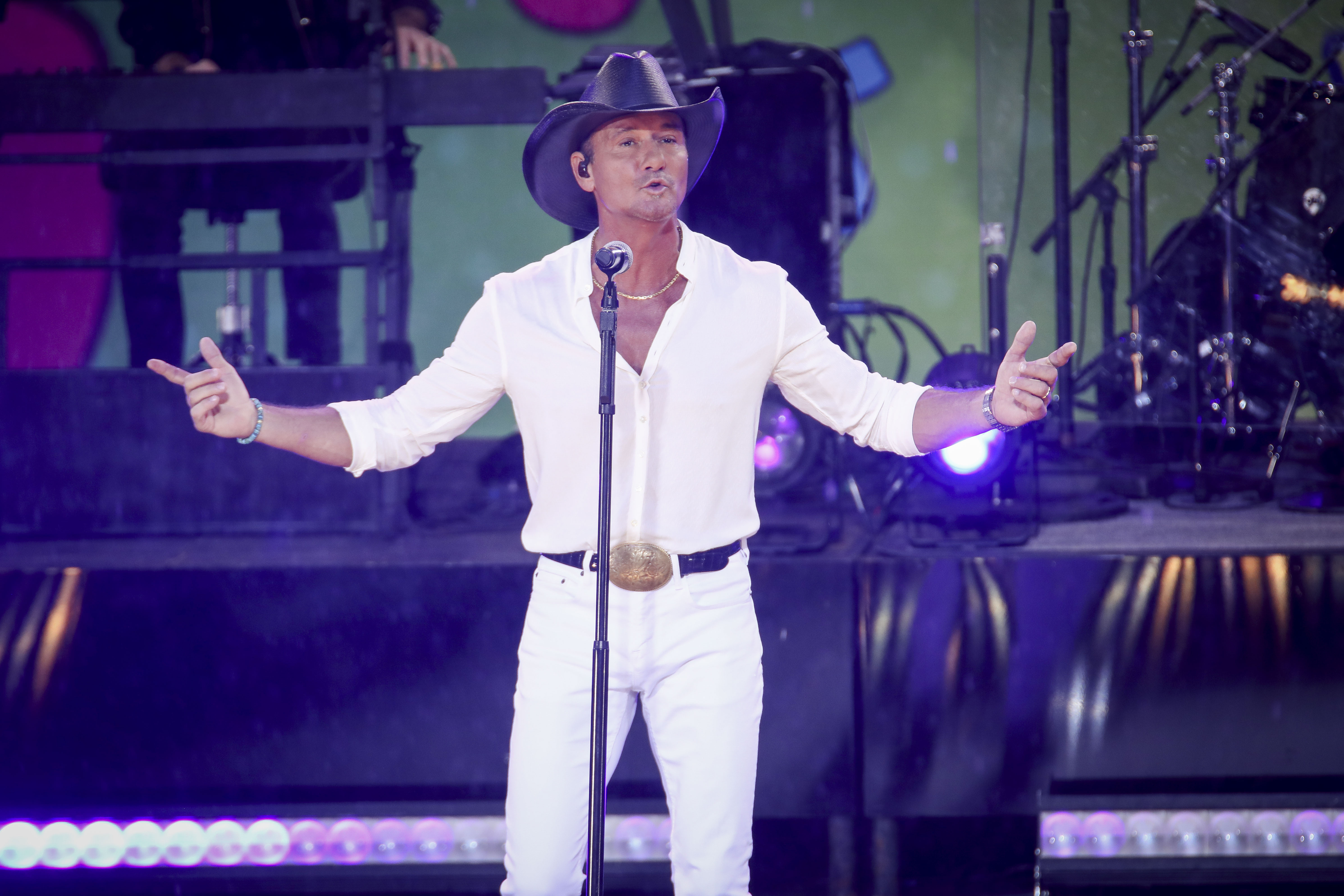 Tim McGraw performs on ABC's 'Good Morning America,' Aug. 25, 2023