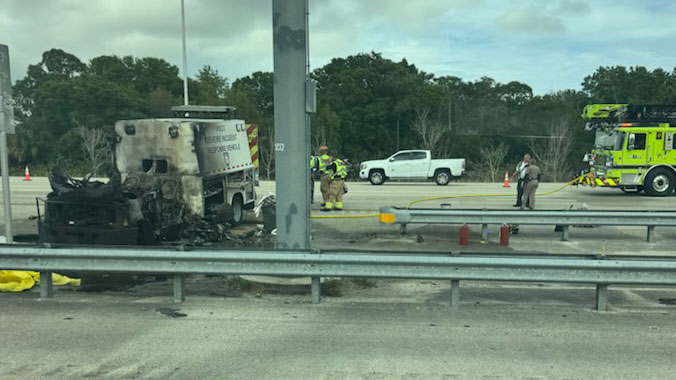 A fatal crash involving a motorcycle and FDOT Severe Incident Response Vehicle occurred on Interstate 95 in Jupiter on March 4, 2024.