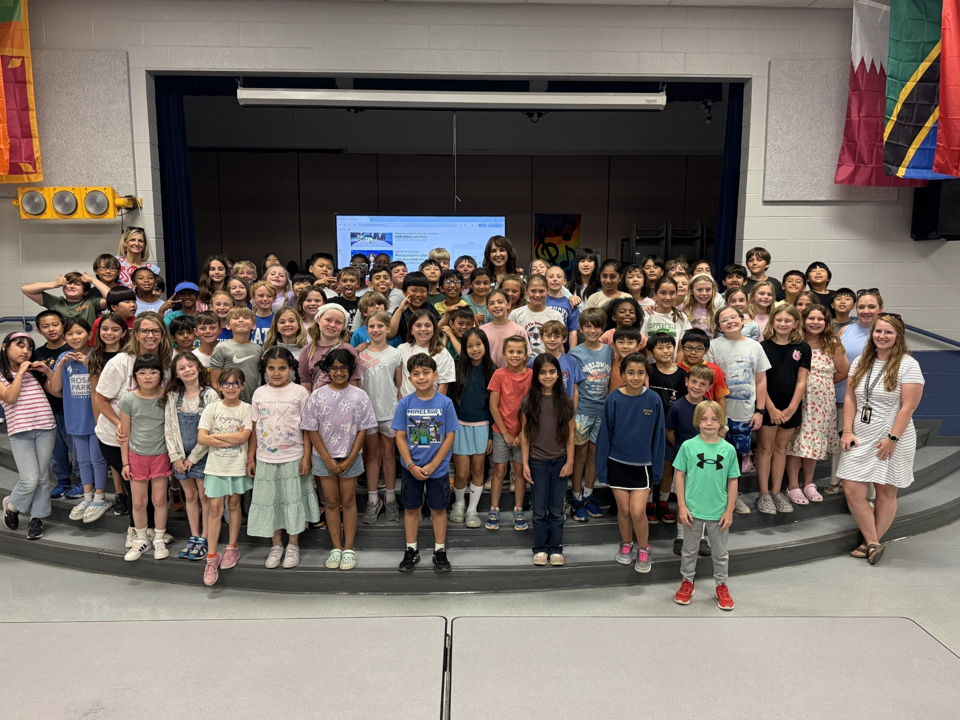 Jennifer Palumbo visits Rosa Parks Elementary School