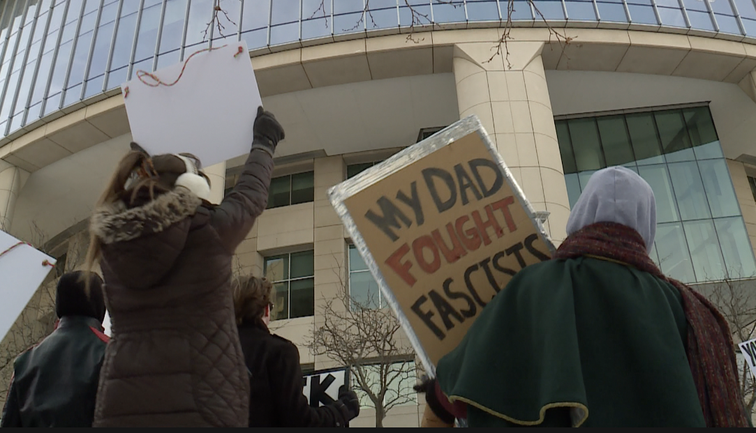 Hundreds protest ICE operations at multiple Kansas City locations amid Minneapolis tensions