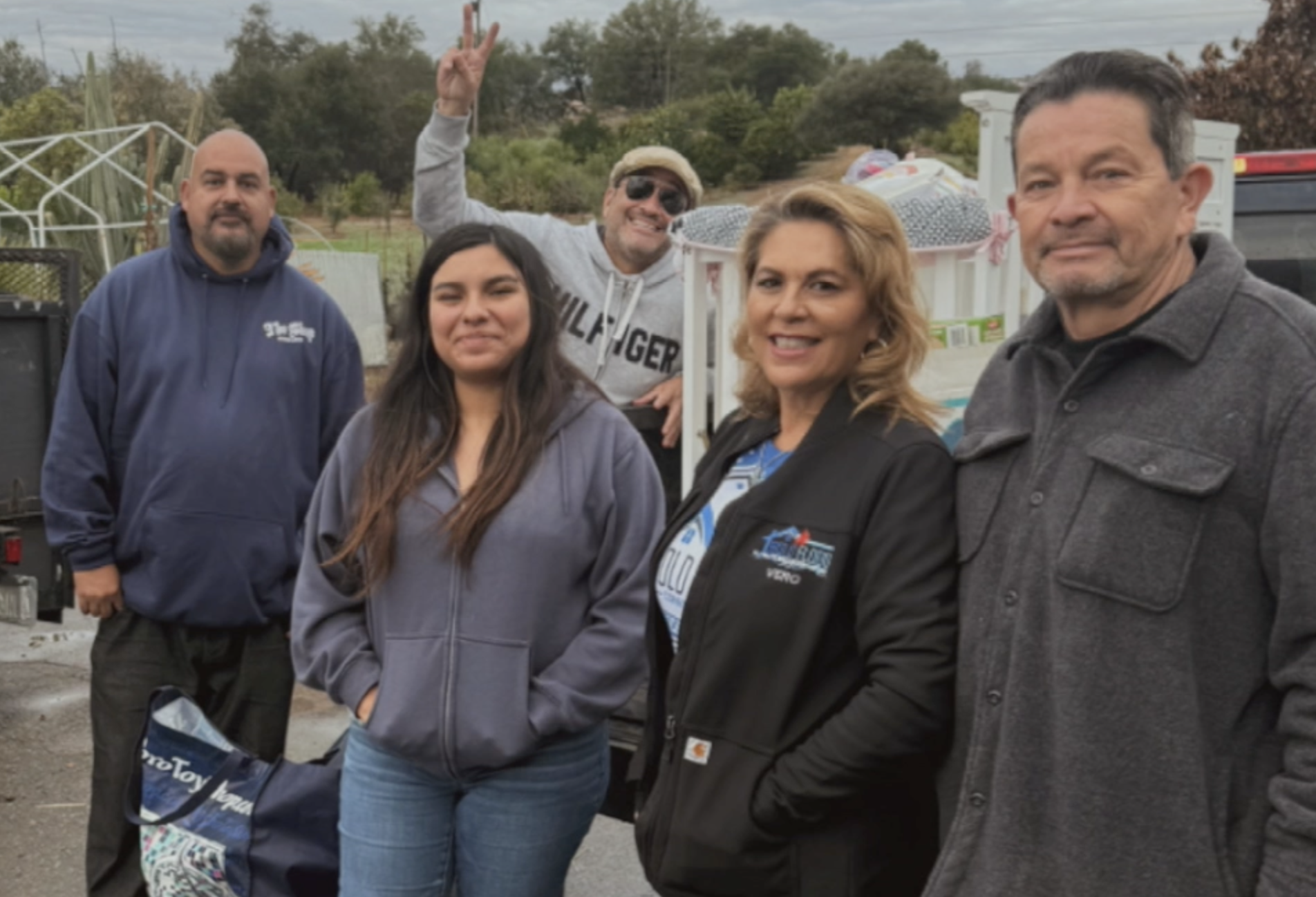 North County mom receives Christmas surprise after escaping mobile home fire
