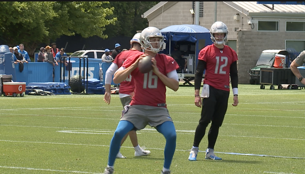 Jared Goff at Lions OTas