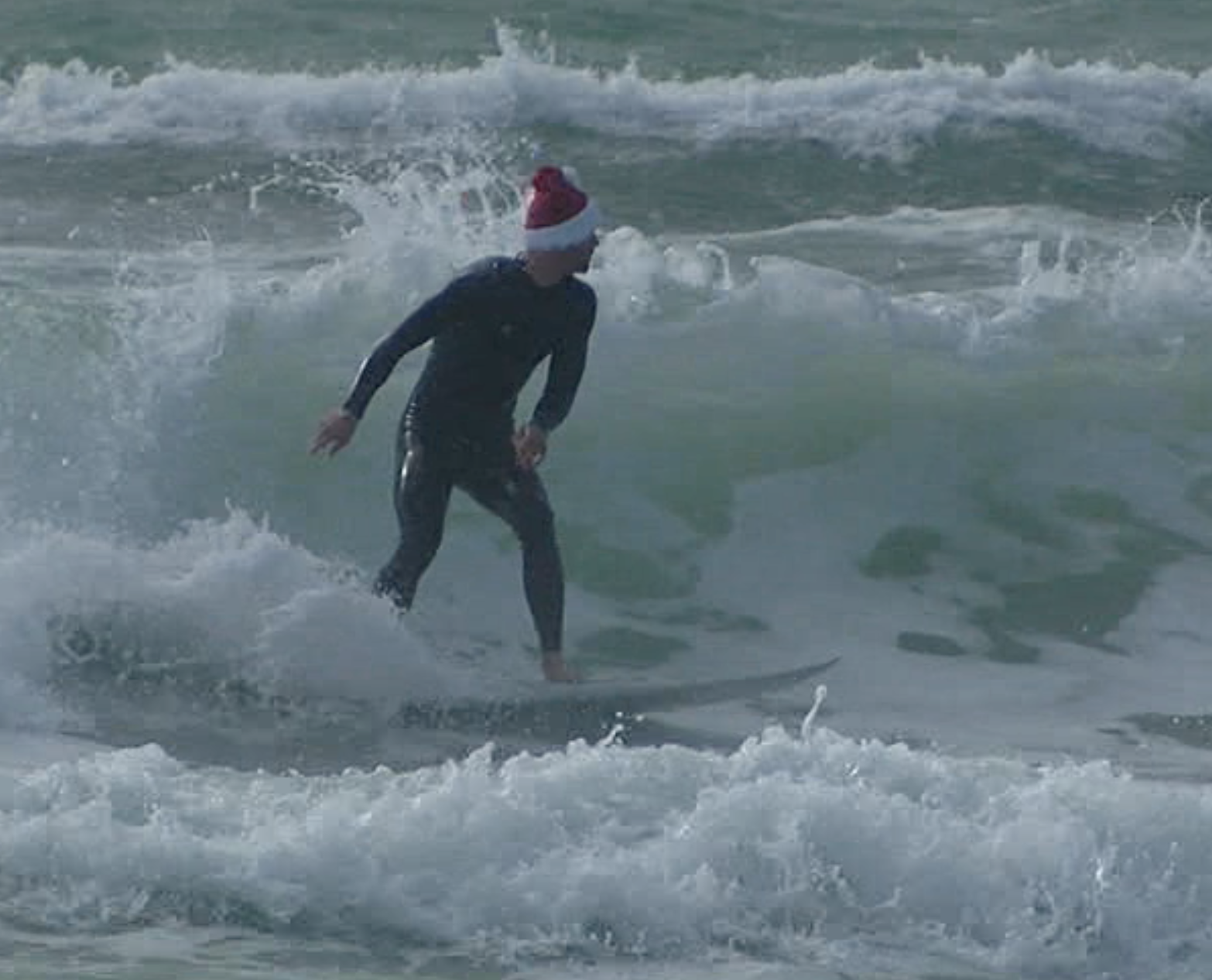 Santa Surf-Off in Coronado