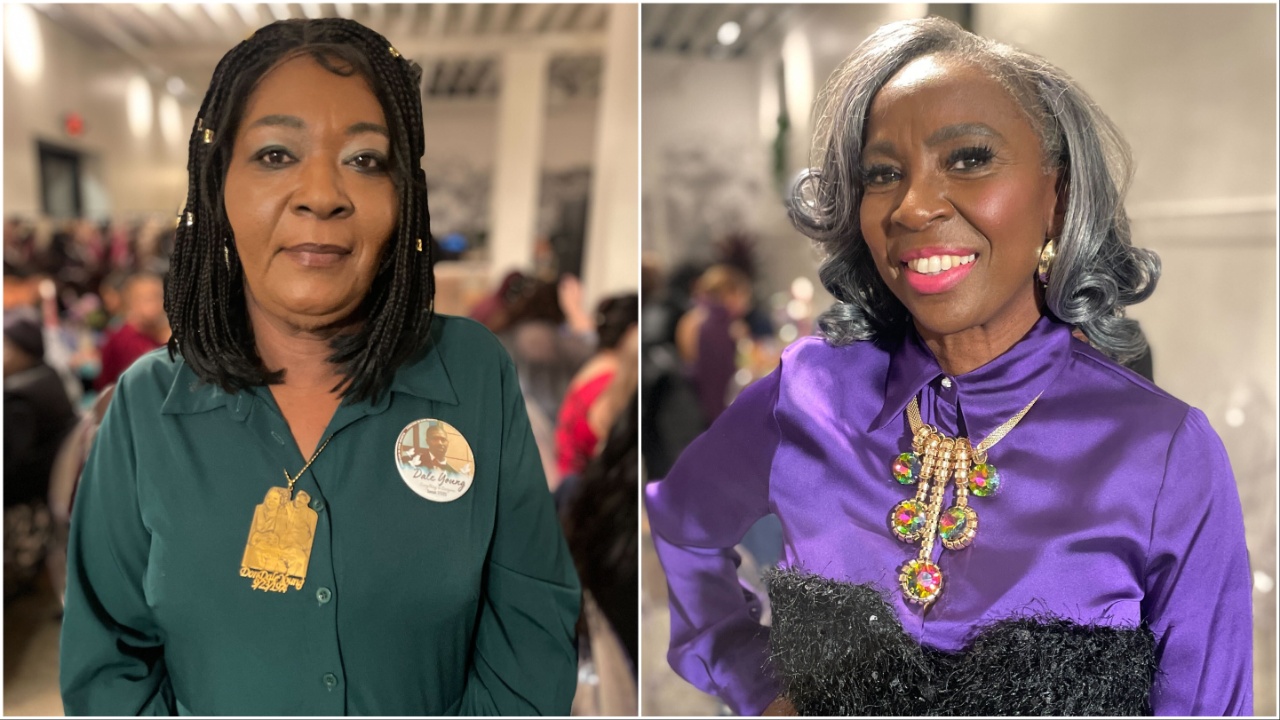 Jeri Grayson and Oresa Napper-Williams 
