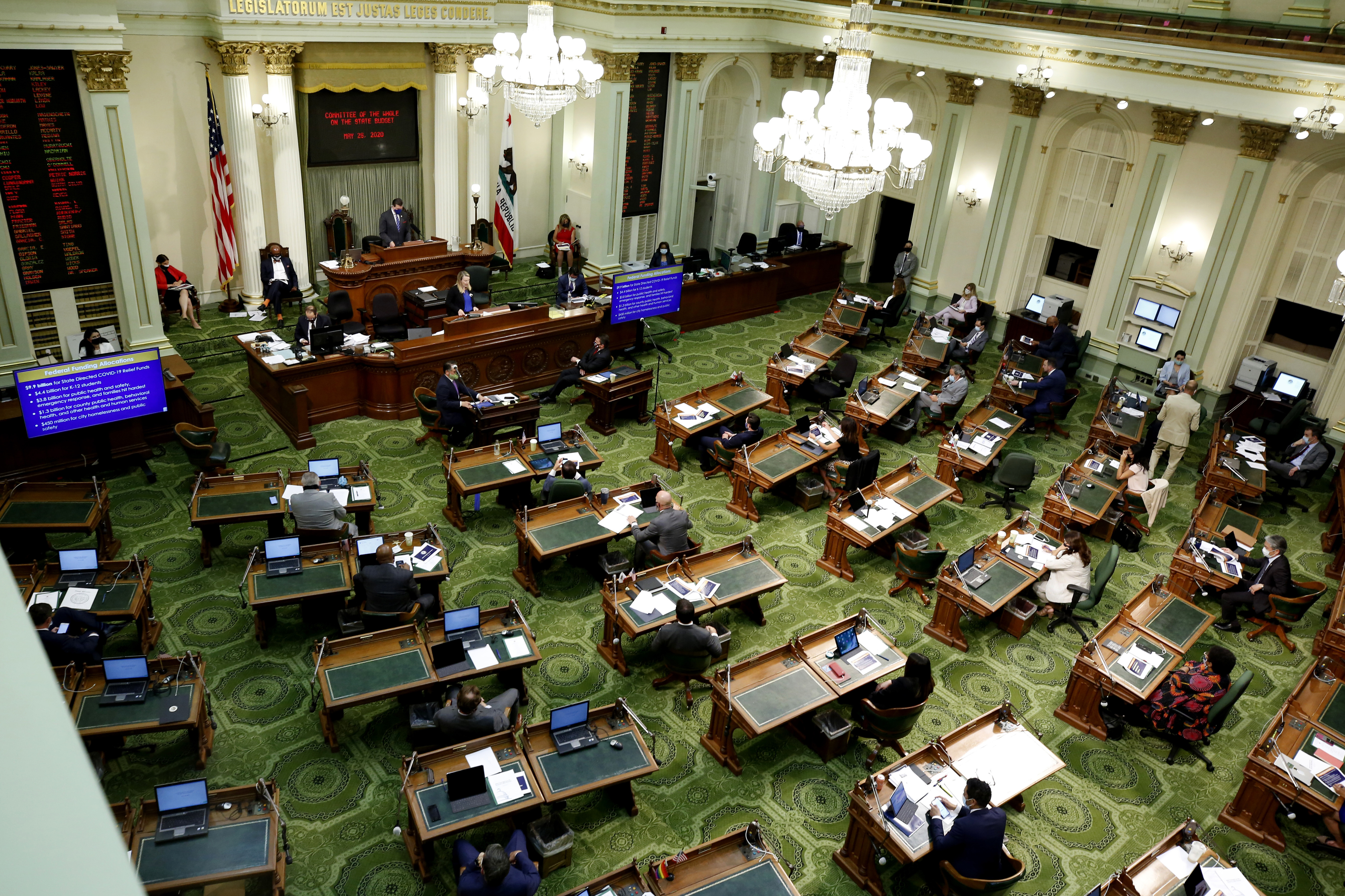 Virus Outbreak California Budget