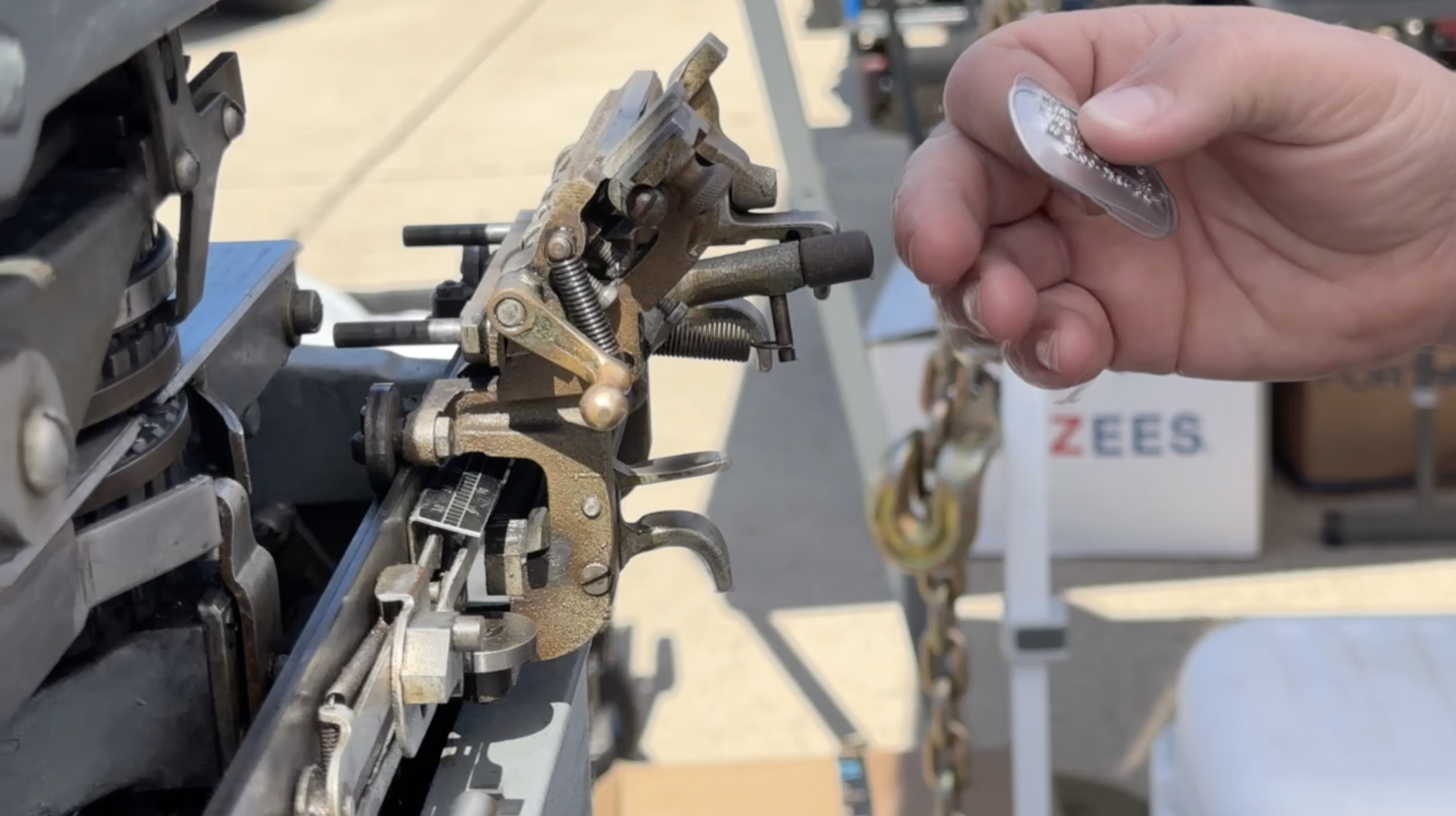 world war ii era dog tag machine
