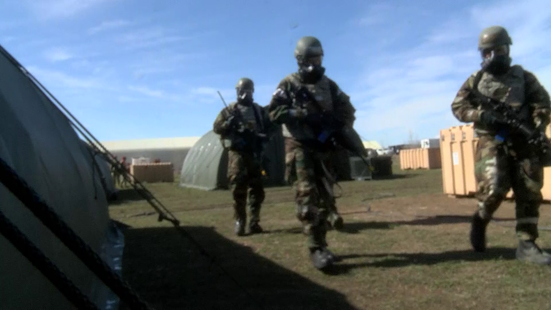 RED HORSE conducts exercise at Malmstrom AFB