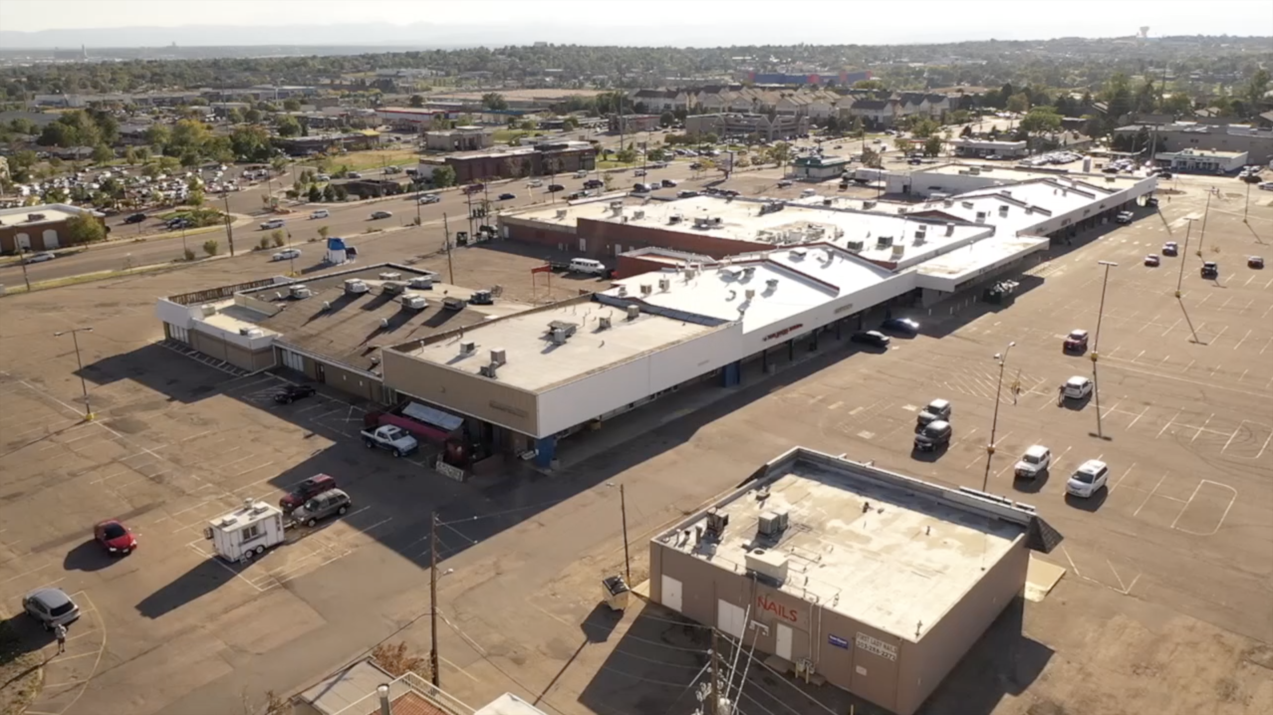 thornton tainted shopping center