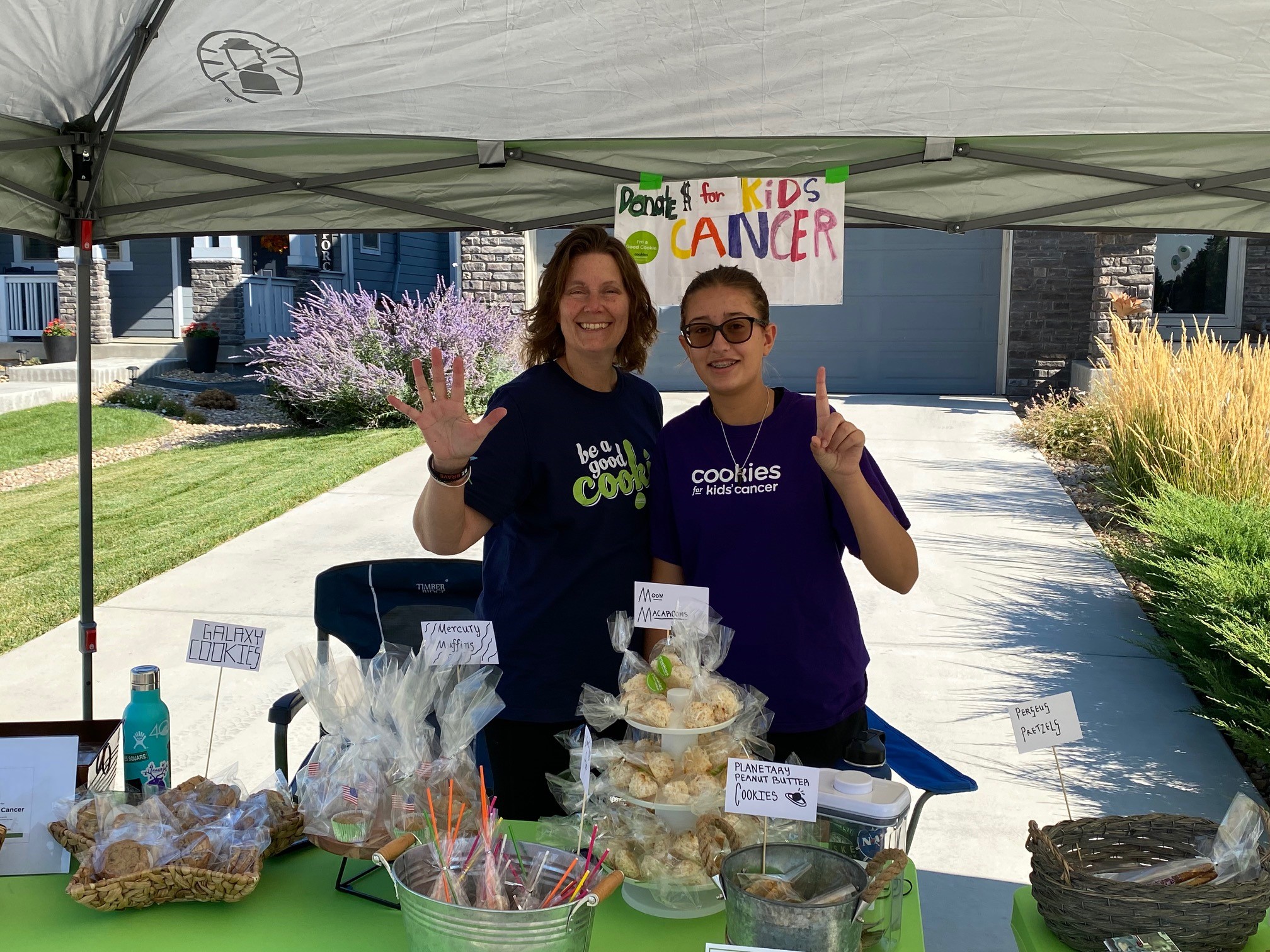 Daniela's bake sale