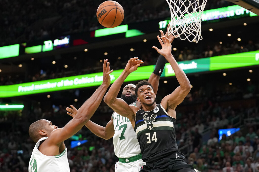Bucks Celtics Basketball