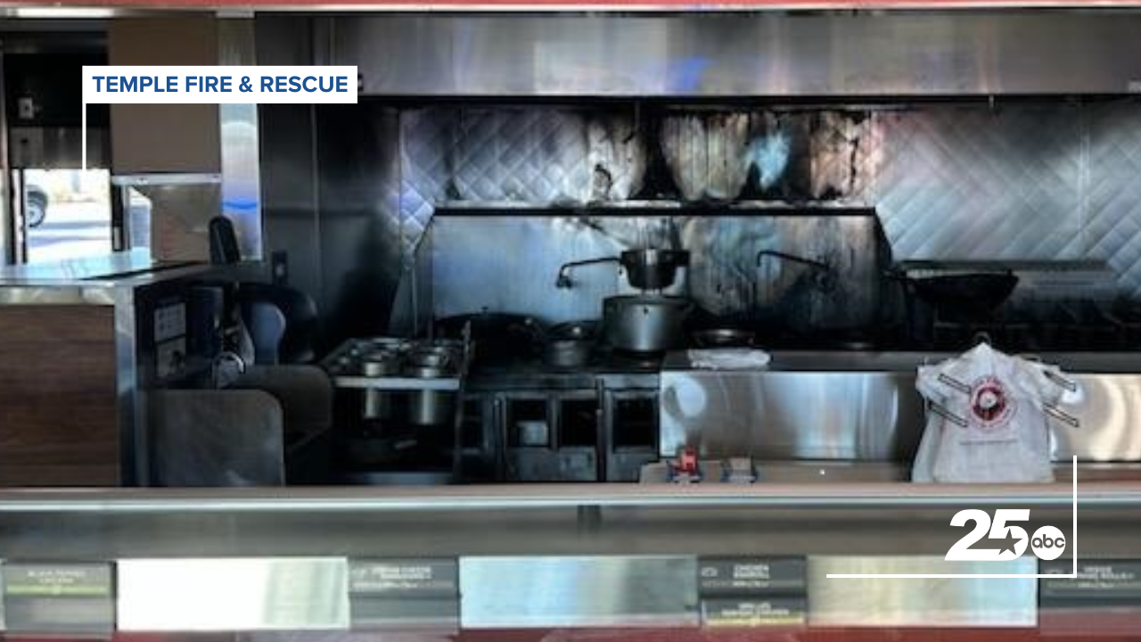Temple Panda Express fire
