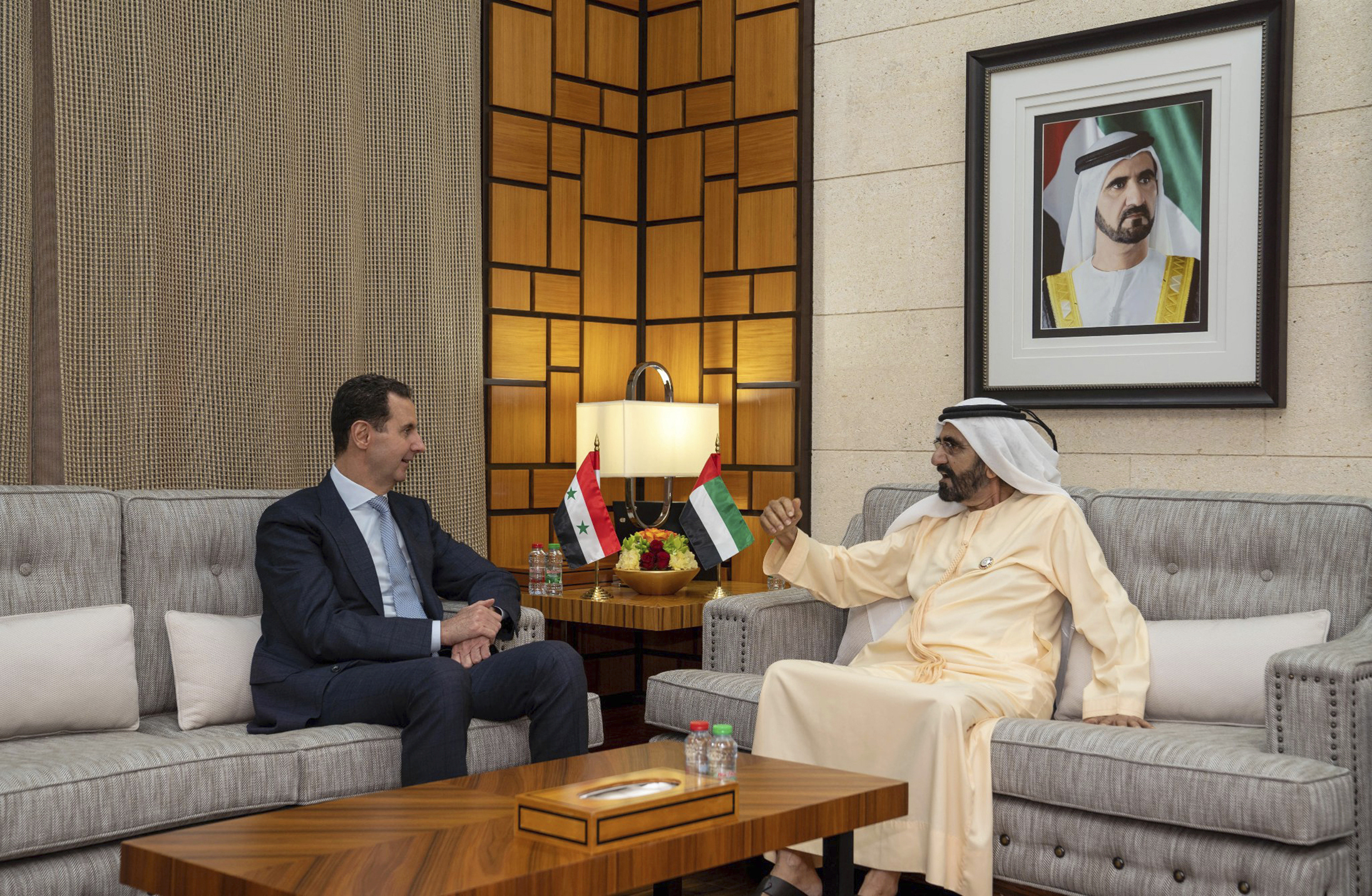 Bashar Assad, Mohammed bin Rashid Al Maktoum