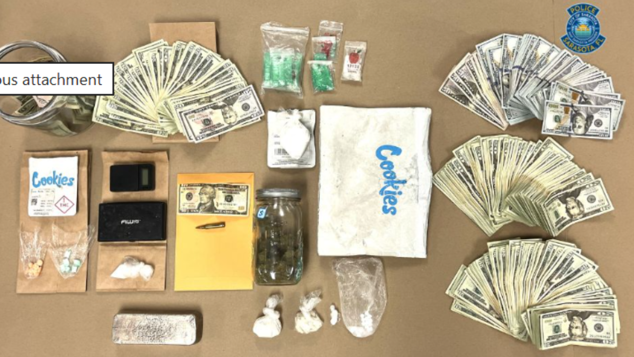 Sarasota police drug bust