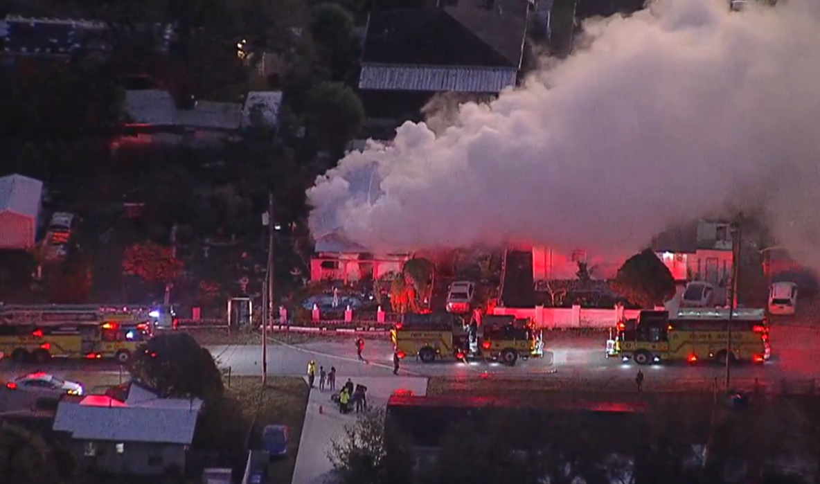 House fire 3800 block of N 58th Street