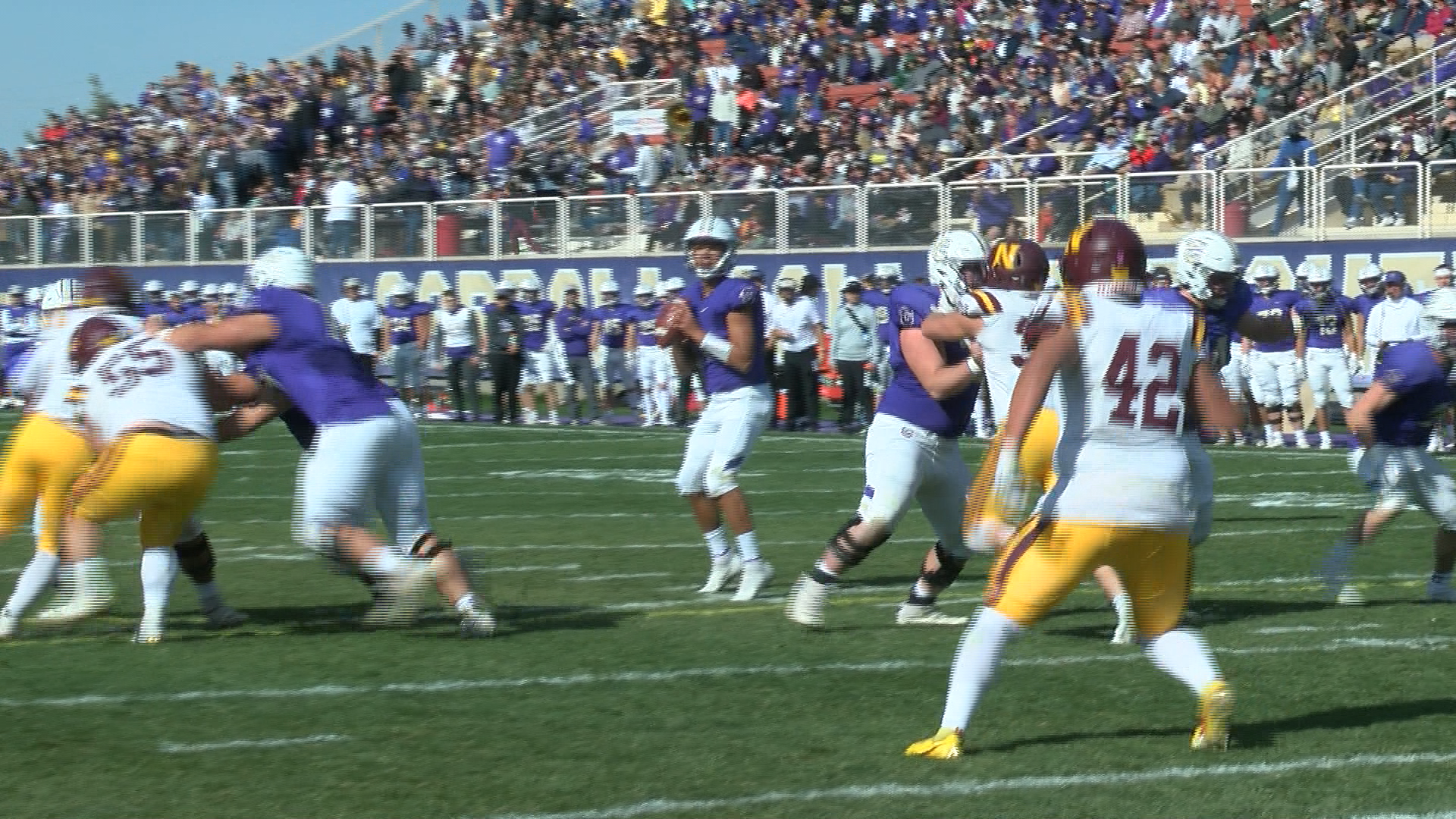 Jack Prka's poise under center on display for Carroll Football