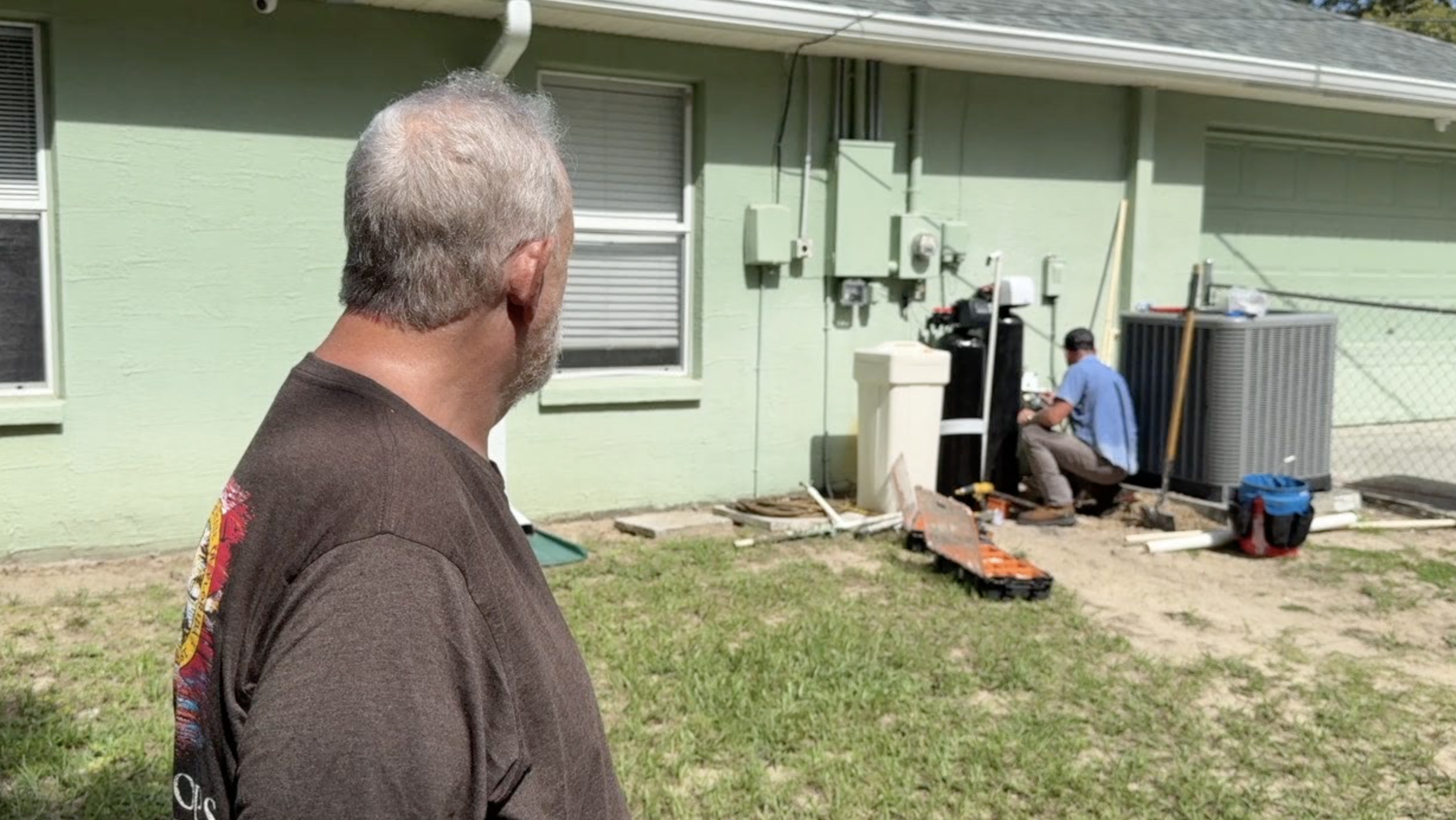 Plumbing company helps homeowner left with brown water after Florida man's repair job