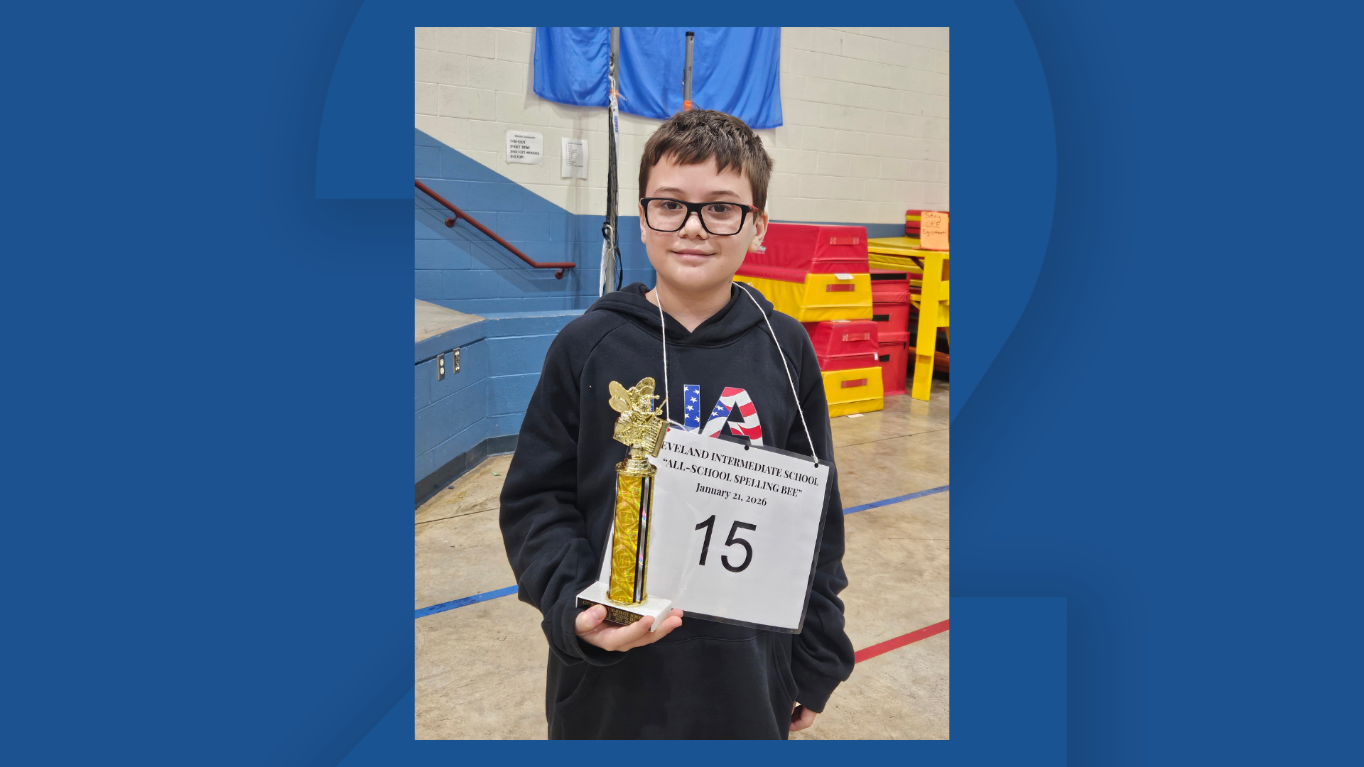 “Don’t give up!”: Spelling bee champ is back after wildfire destroys home