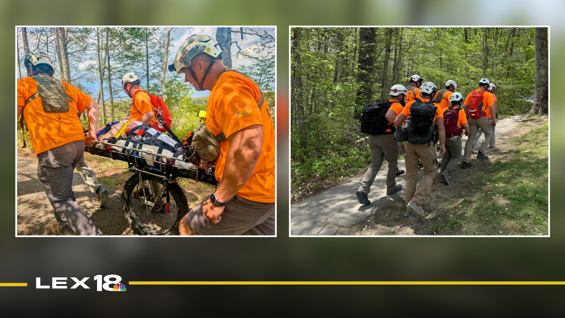 Wolfe County Search and Rescue team rescues injured hiker